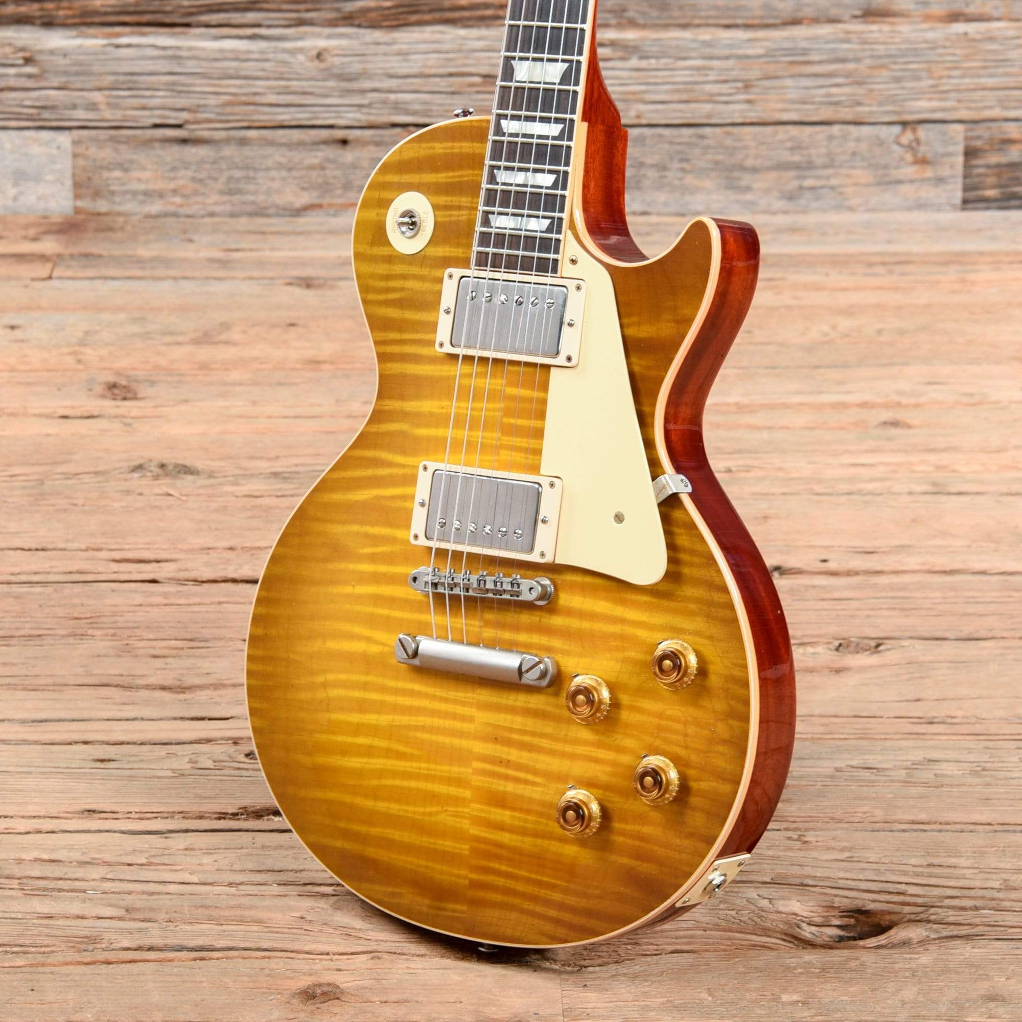 Gibson Custom Shop 1959 Les Paul Standard Reissue w/Brazilian Rosewood Fretboard Dirty Lemon Burst 2018 Electric Guitars / Solid Body
