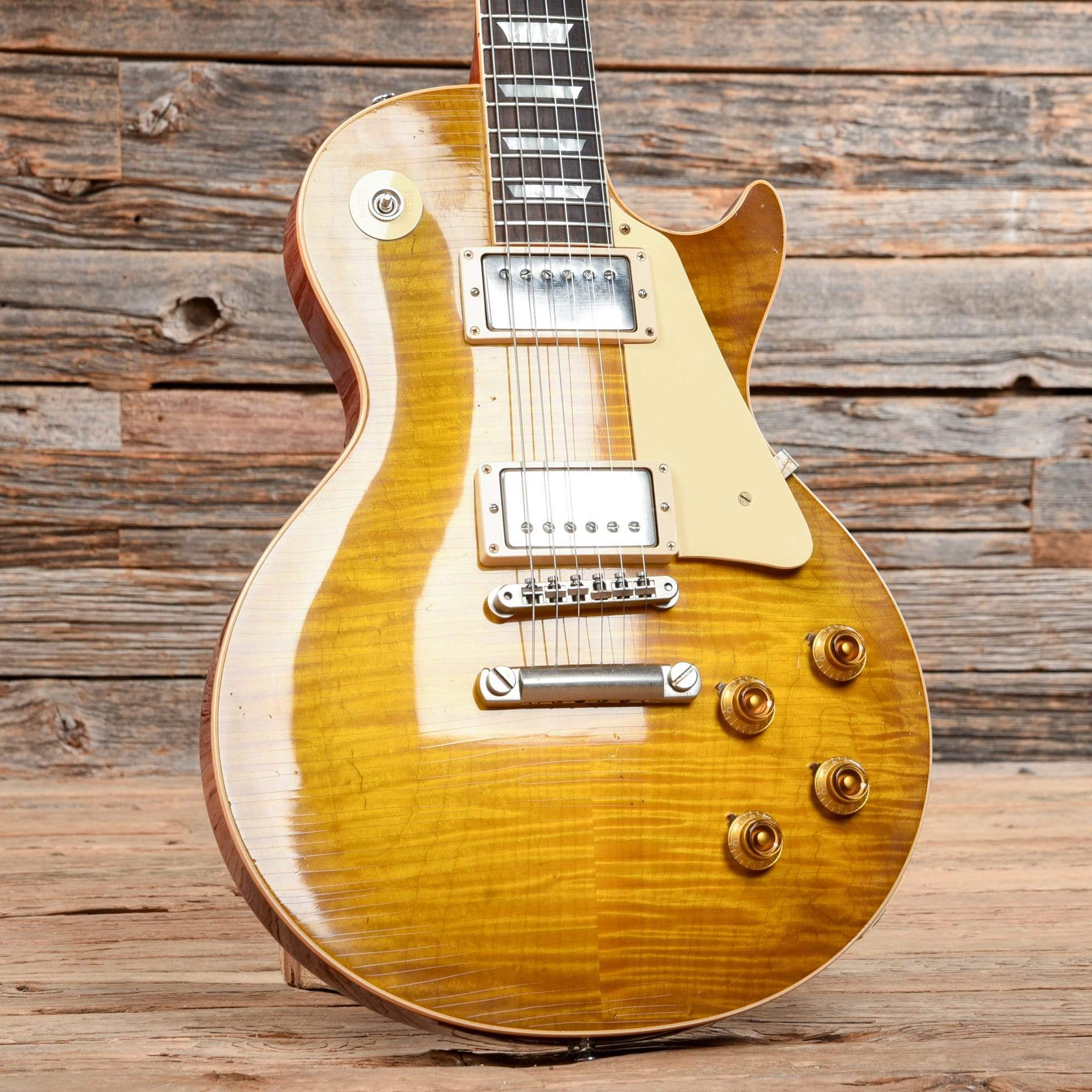 Gibson Custom Shop 1959 Les Paul Standard Reissue w/Brazilian Rosewood Fretboard Dirty Lemon Burst 2018 Electric Guitars / Solid Body