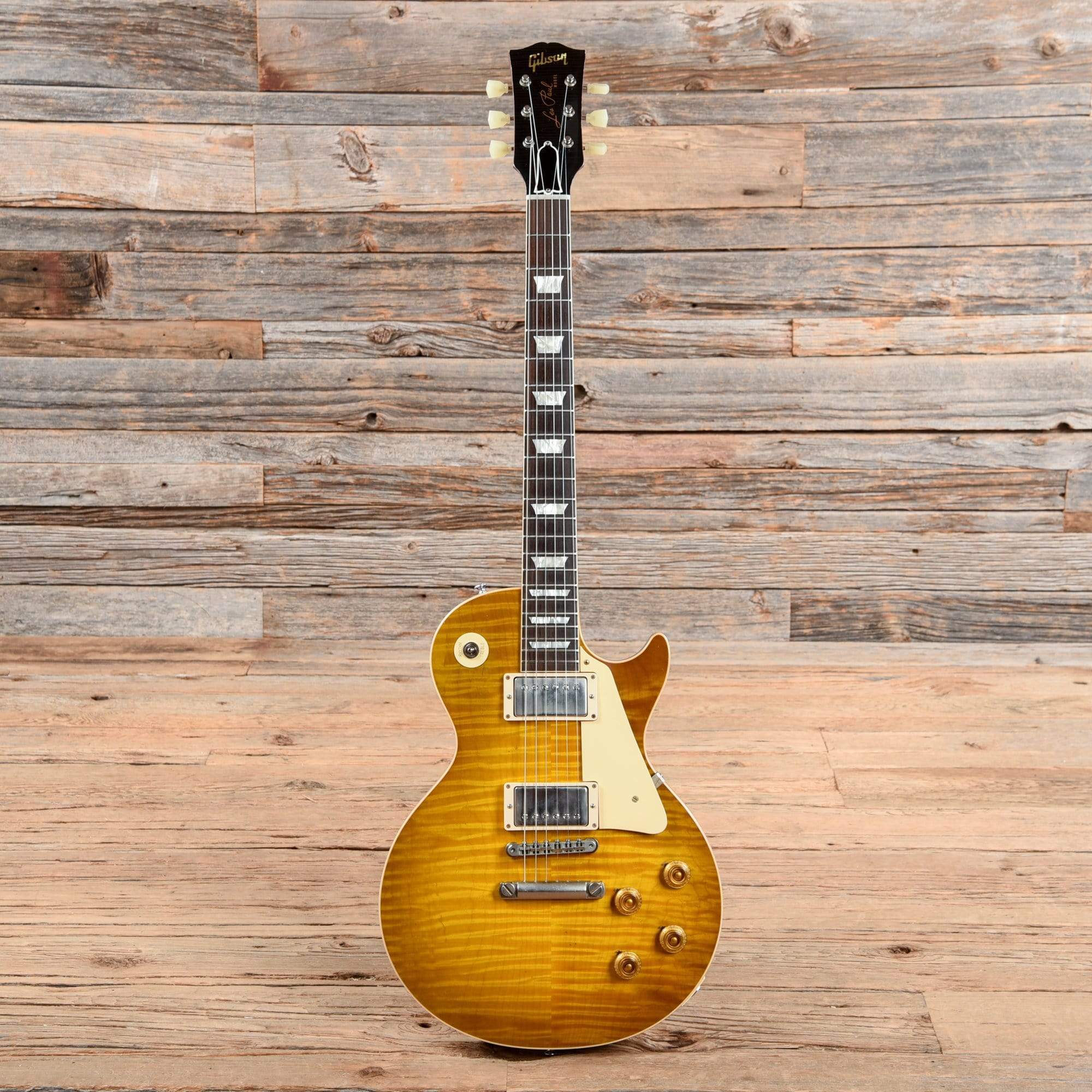 Gibson Custom Shop 1959 Les Paul Standard Reissue w/Brazilian Rosewood Fretboard Dirty Lemon Burst 2018 Electric Guitars / Solid Body