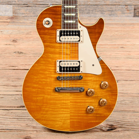 Gibson Custom Shop 1959 Les Paul Standard Reissue w/Stinger Lemonburst 2014 Electric Guitars / Solid Body