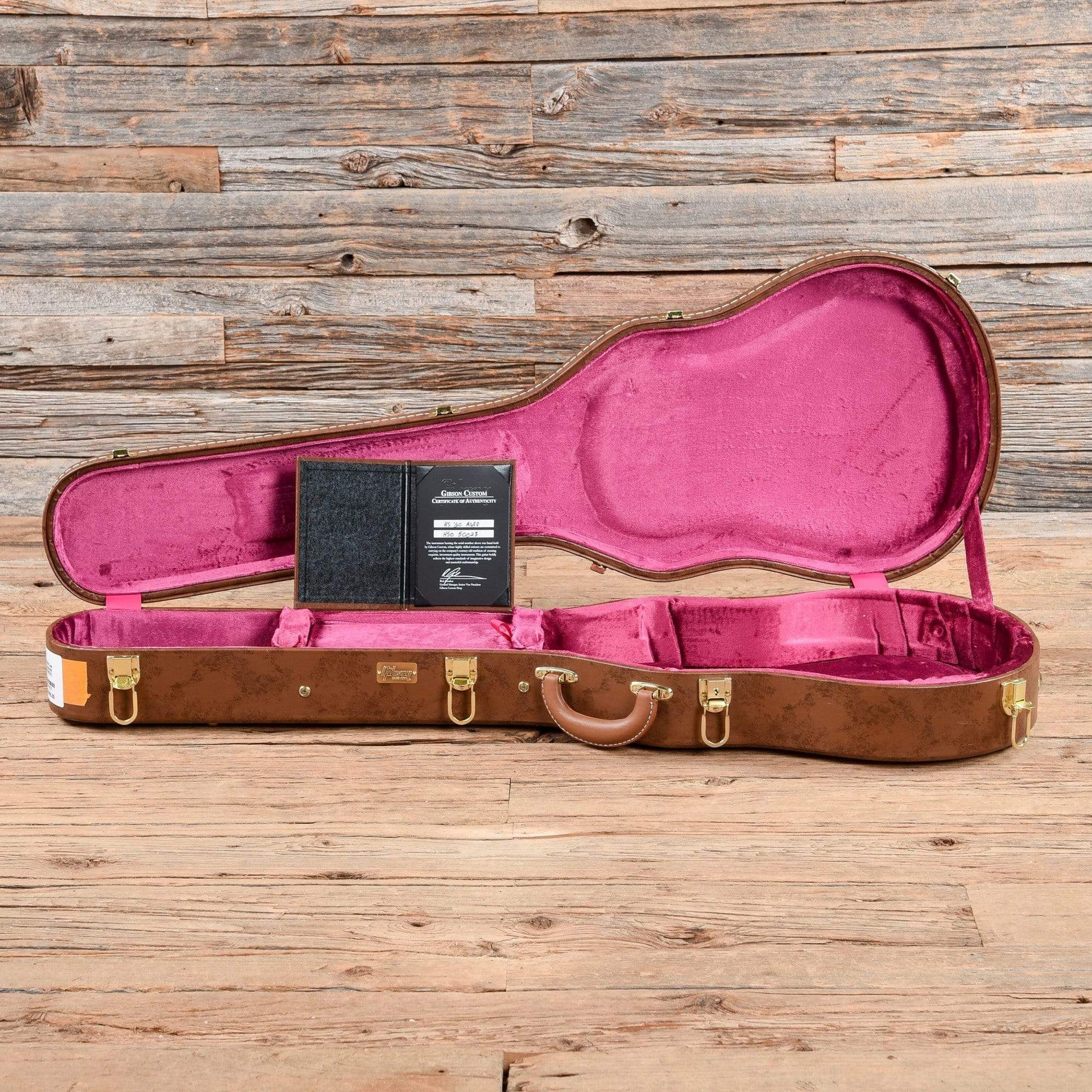 Gibson Custom Shop 1960 Les Paul Standard Aged Sunburst 2015 Electric Guitars / Solid Body