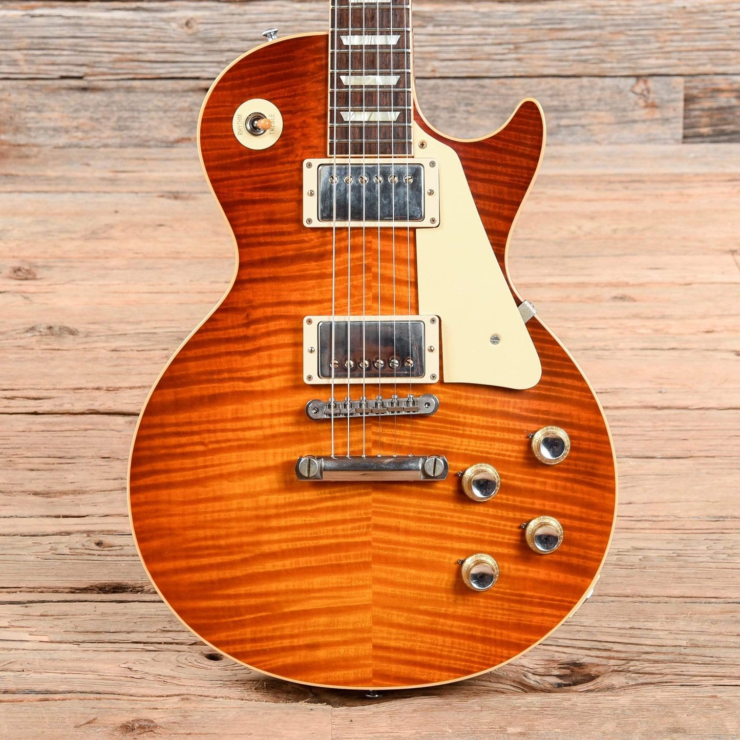 Gibson Custom Shop 1960 Les Paul Standard Aged Sunburst 2015 Electric Guitars / Solid Body