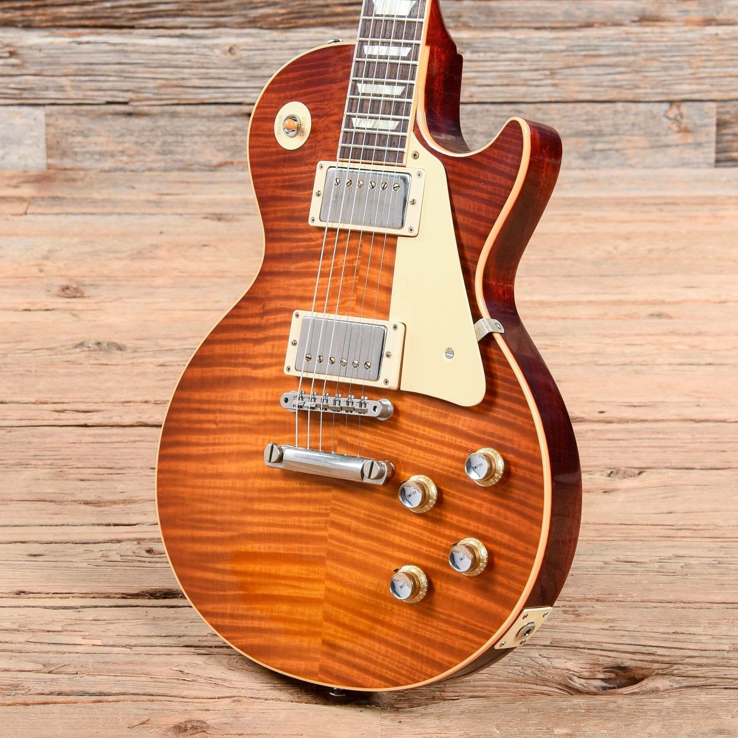 Gibson Custom Shop 1960 Les Paul Standard Aged Sunburst 2015 Electric Guitars / Solid Body