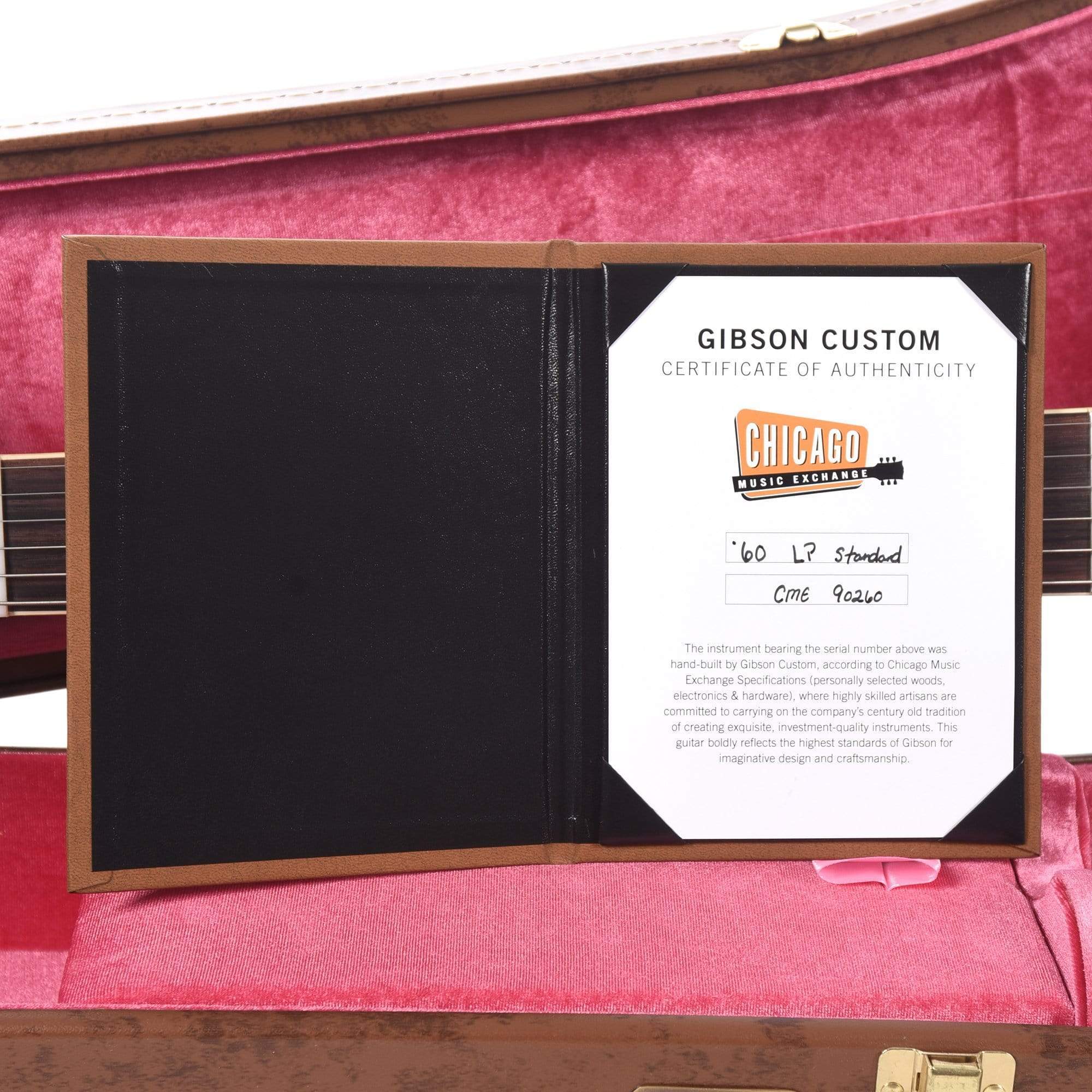 Gibson Custom Shop 1960 Les Paul Standard 