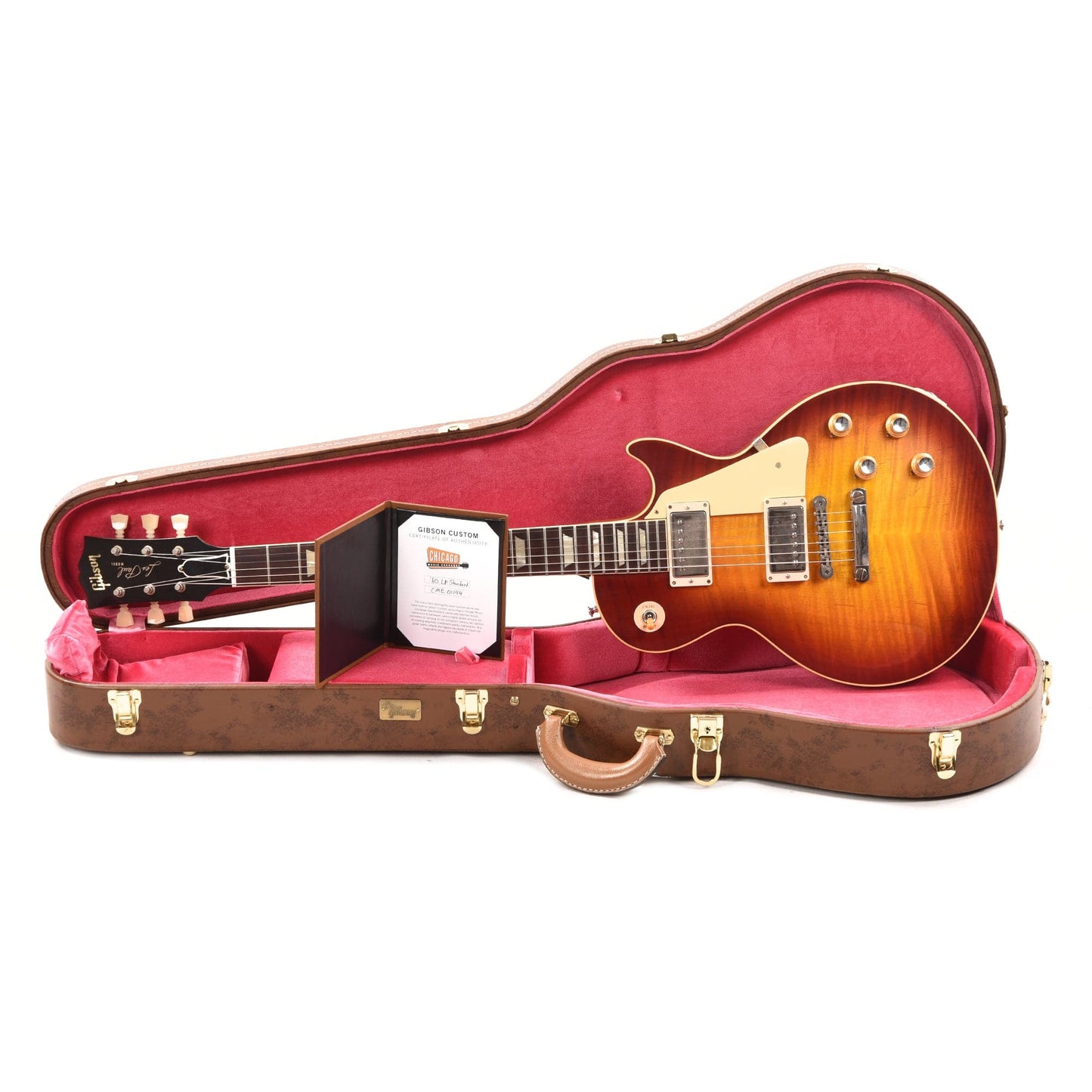 Gibson Custom Shop 1960 Les Paul Standard "CME Spec" Chambered Heritage Cherry Sunburst VOS w/Lightweight Back Electric Guitars / Solid Body