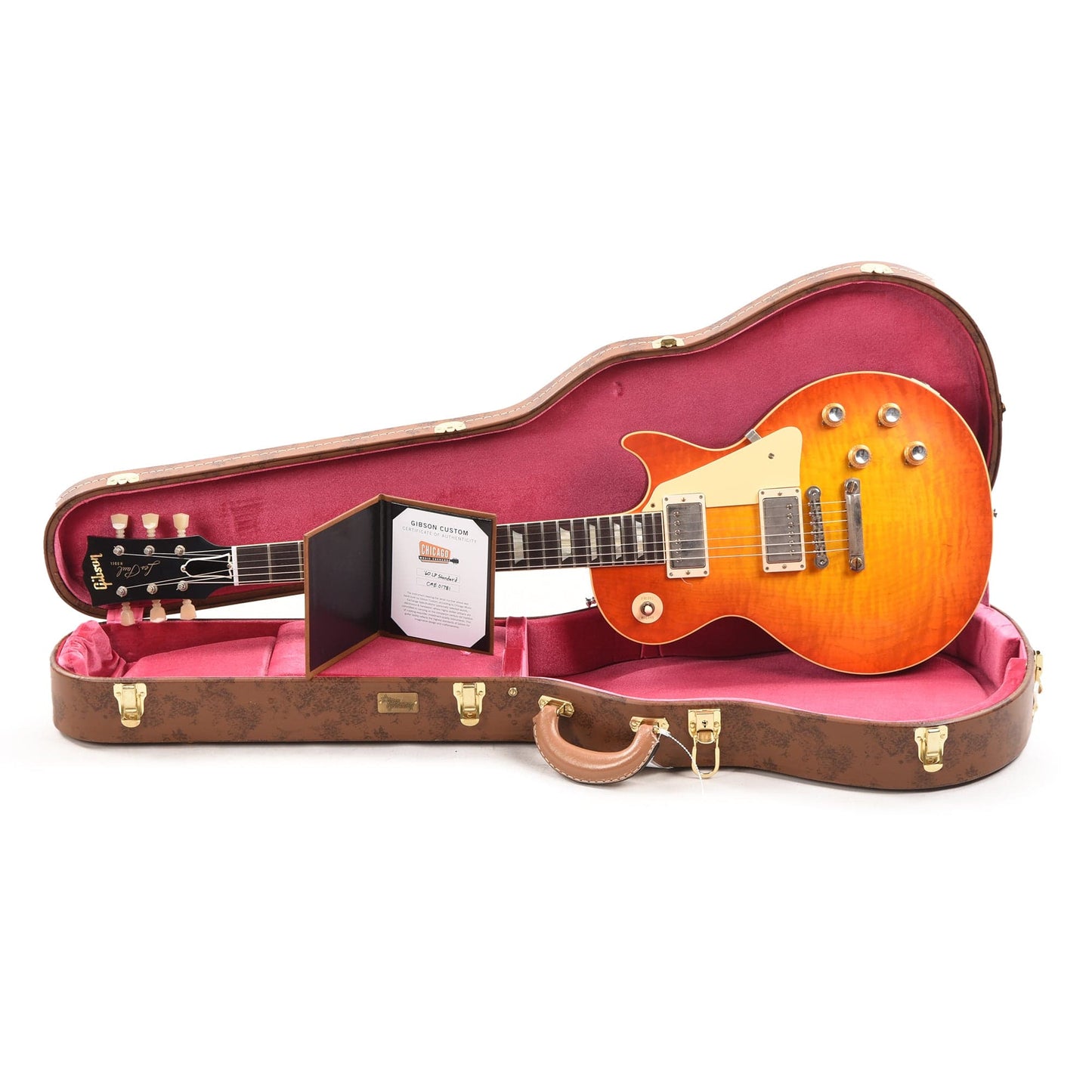 Gibson Custom Shop 1960 Les Paul Standard "CME Spec" Orange Lemon Fade VOS w/60 V3 Neck Electric Guitars / Solid Body