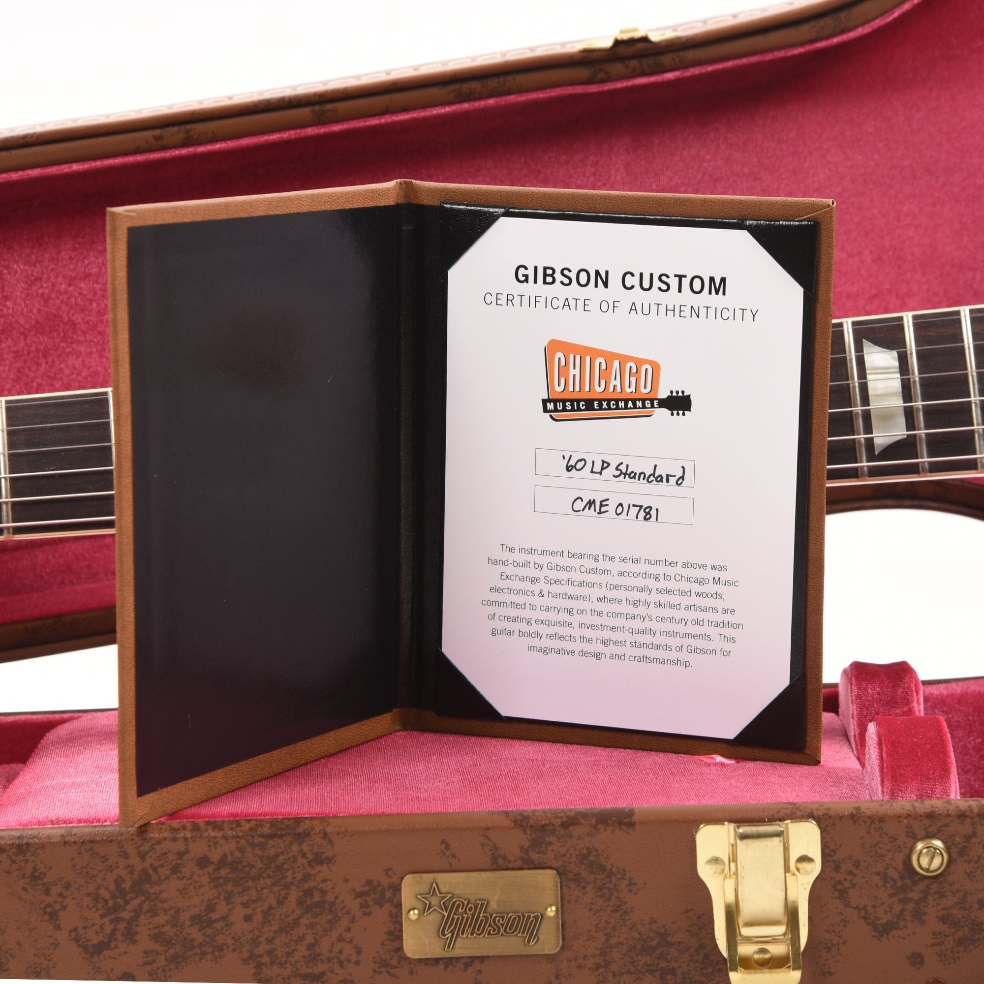 Gibson Custom Shop 1960 Les Paul Standard 