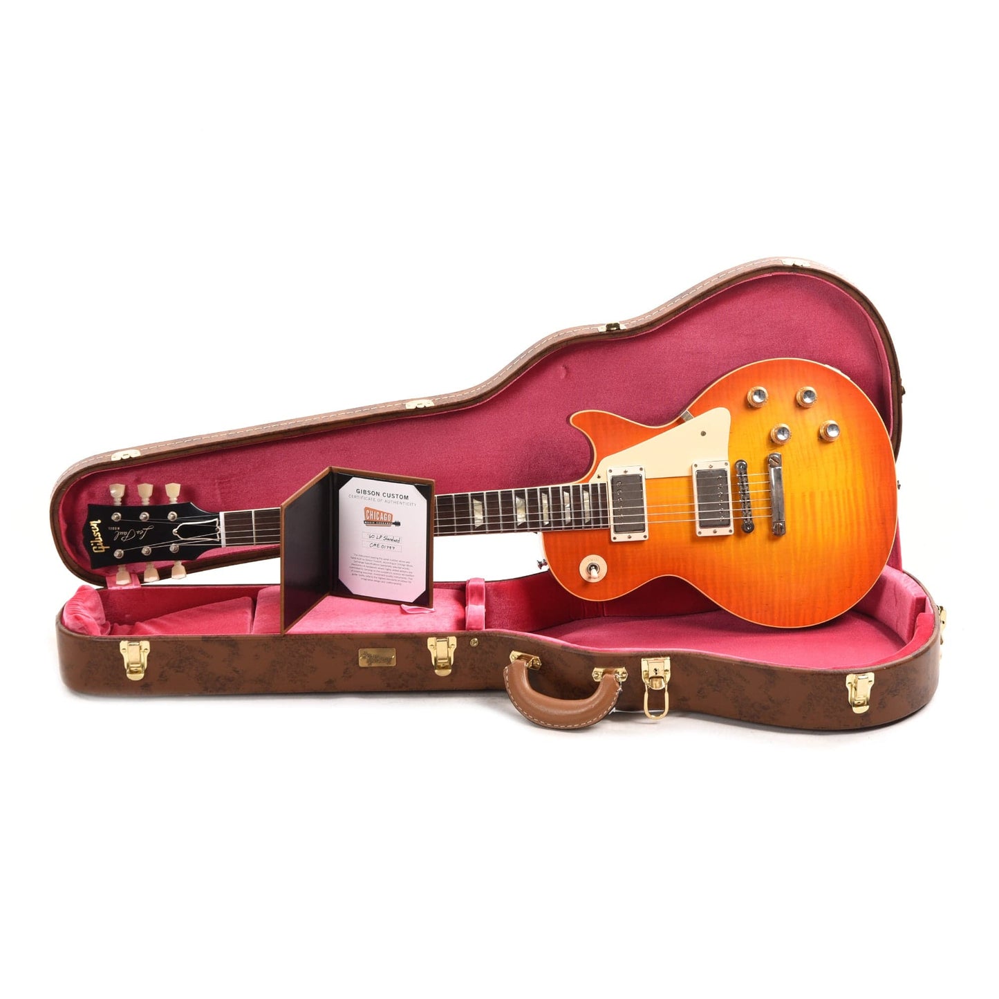 Gibson Custom Shop 1960 Les Paul Standard "CME Spec" Orange Lemon Fade VOS w/60 V3 Neck Electric Guitars / Solid Body