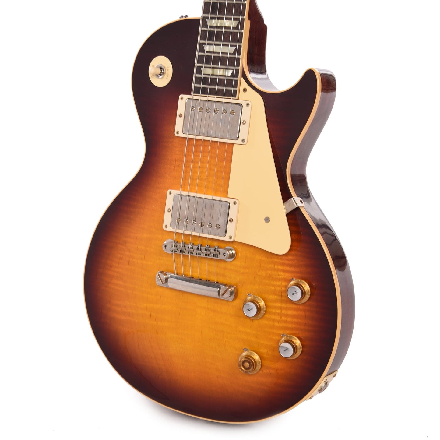 Gibson Custom Shop 1960 Les Paul Standard "CME Spec" Washed Bourbon Burst VOS w/60 V2 Neck Electric Guitars / Solid Body