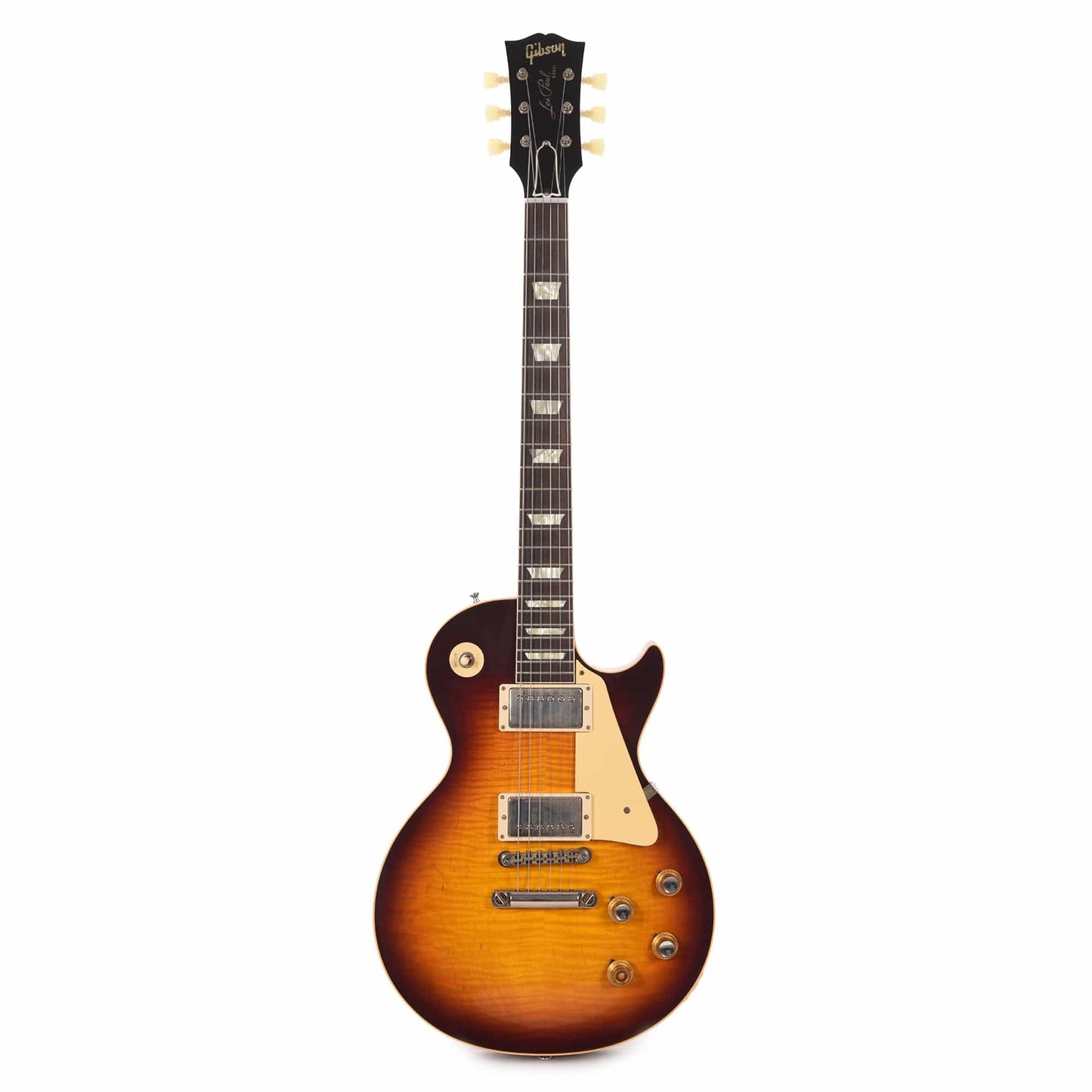 Gibson Custom Shop 1960 Les Paul Standard "CME Spec" Washed Bourbon Burst VOS w/60 V2 Neck Electric Guitars / Solid Body