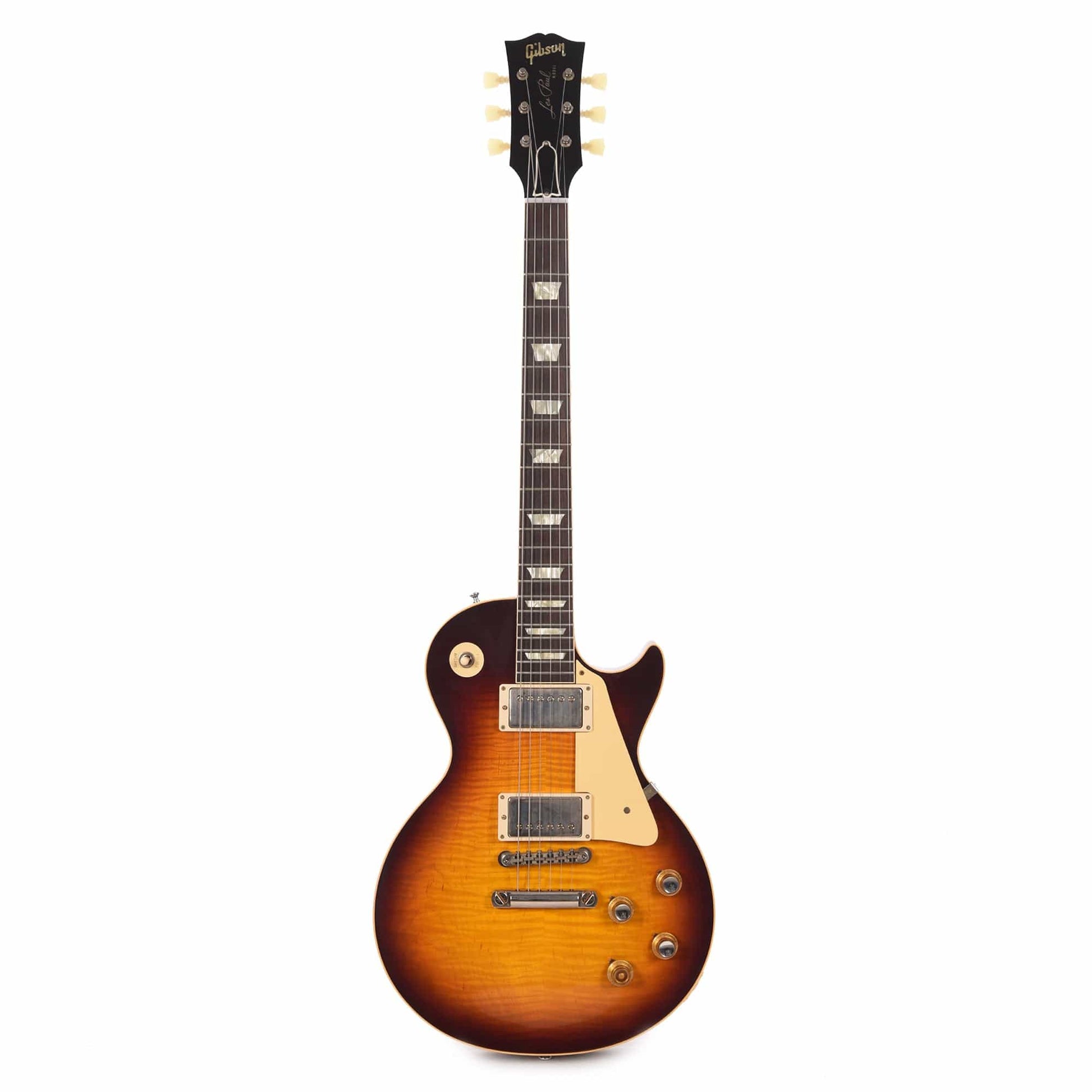 Gibson Custom Shop 1960 Les Paul Standard "CME Spec" Washed Bourbon Burst VOS w/60 V2 Neck Electric Guitars / Solid Body