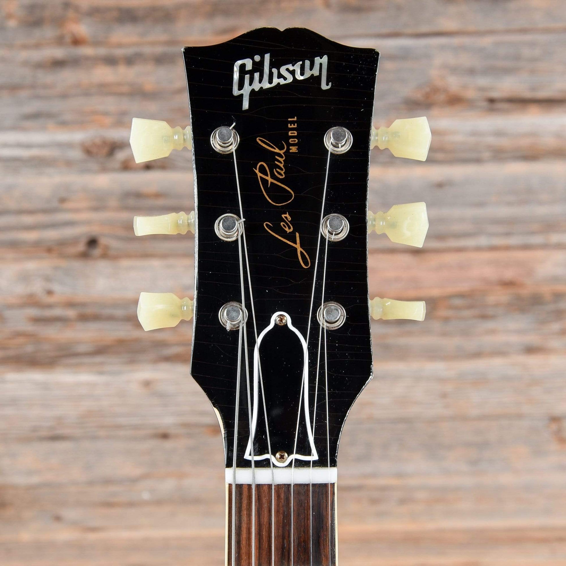 Gibson Custom Shop 1960 Les Paul Standard Lightly Aged Black Over Frost Blue 2016 Electric Guitars / Solid Body