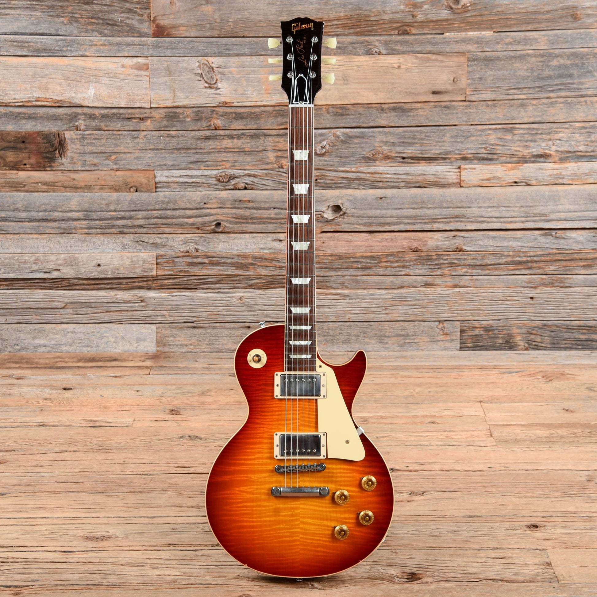 Gibson Custom Shop 1960 Les Paul Standard Tom Murphy Aged Sunburst 2015 Electric Guitars / Solid Body