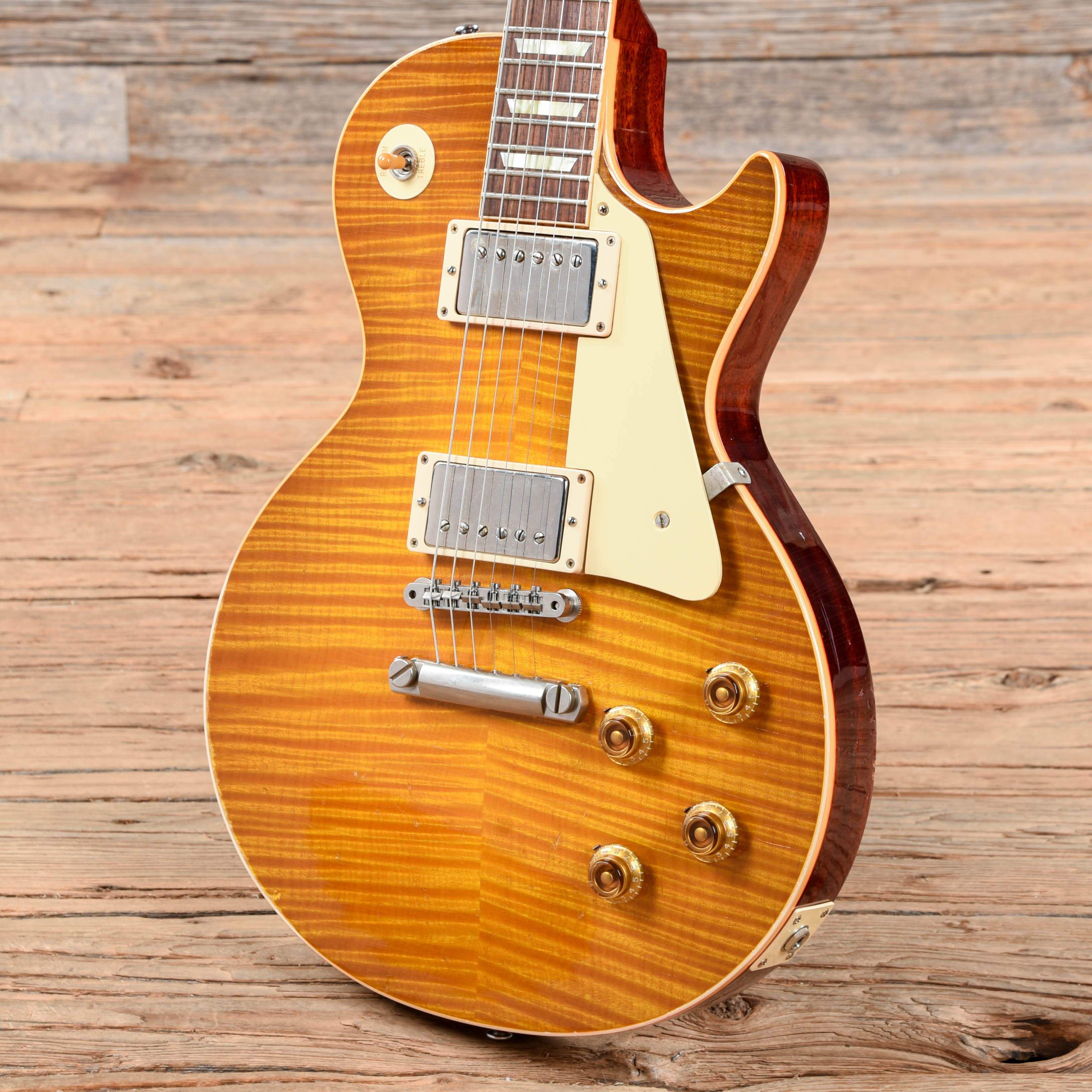 Gibson Custom Shop 1960 Les Paul Standard Tom Murphy Aged Sunburst 2015 Electric Guitars / Solid Body