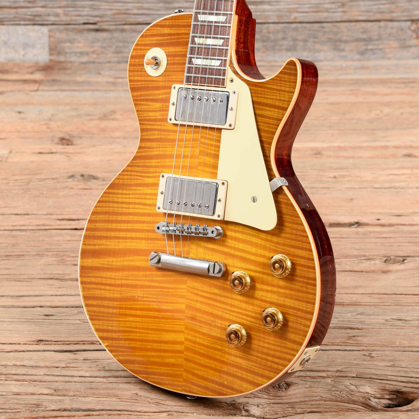 Gibson Custom Shop 1960 Les Paul Standard Tom Murphy Aged Sunburst 2015 Electric Guitars / Solid Body