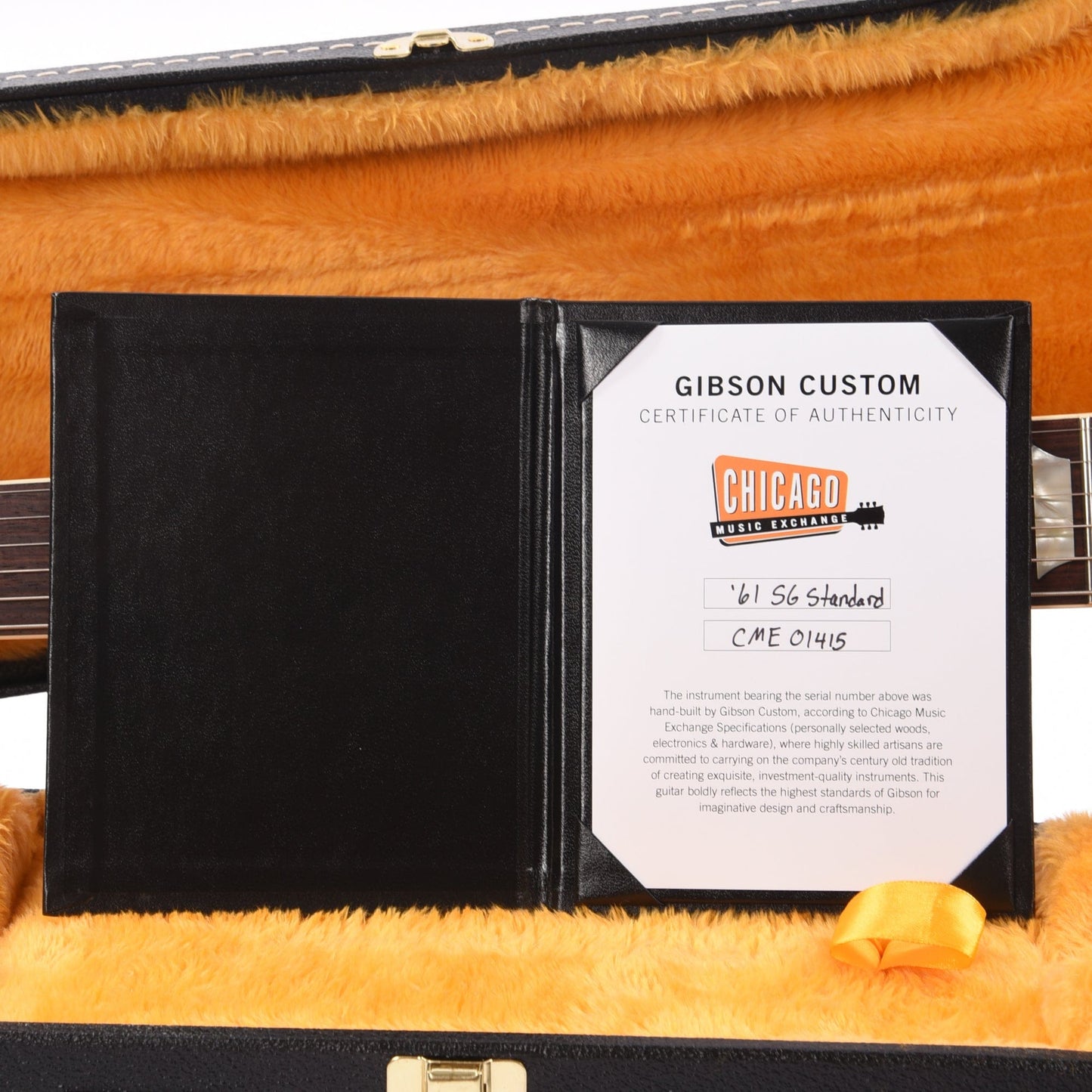 Gibson Custom Shop 1961 Les Paul SG Standard "CME Spec" VOS Antique Cherry Red Electric Guitars / Solid Body