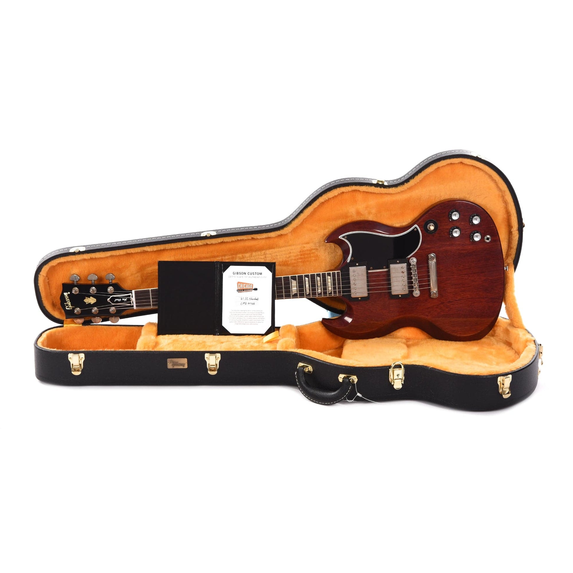 Gibson Custom Shop 1961 Les Paul SG Standard "CME Spec" VOS Antique Cherry Red Electric Guitars / Solid Body