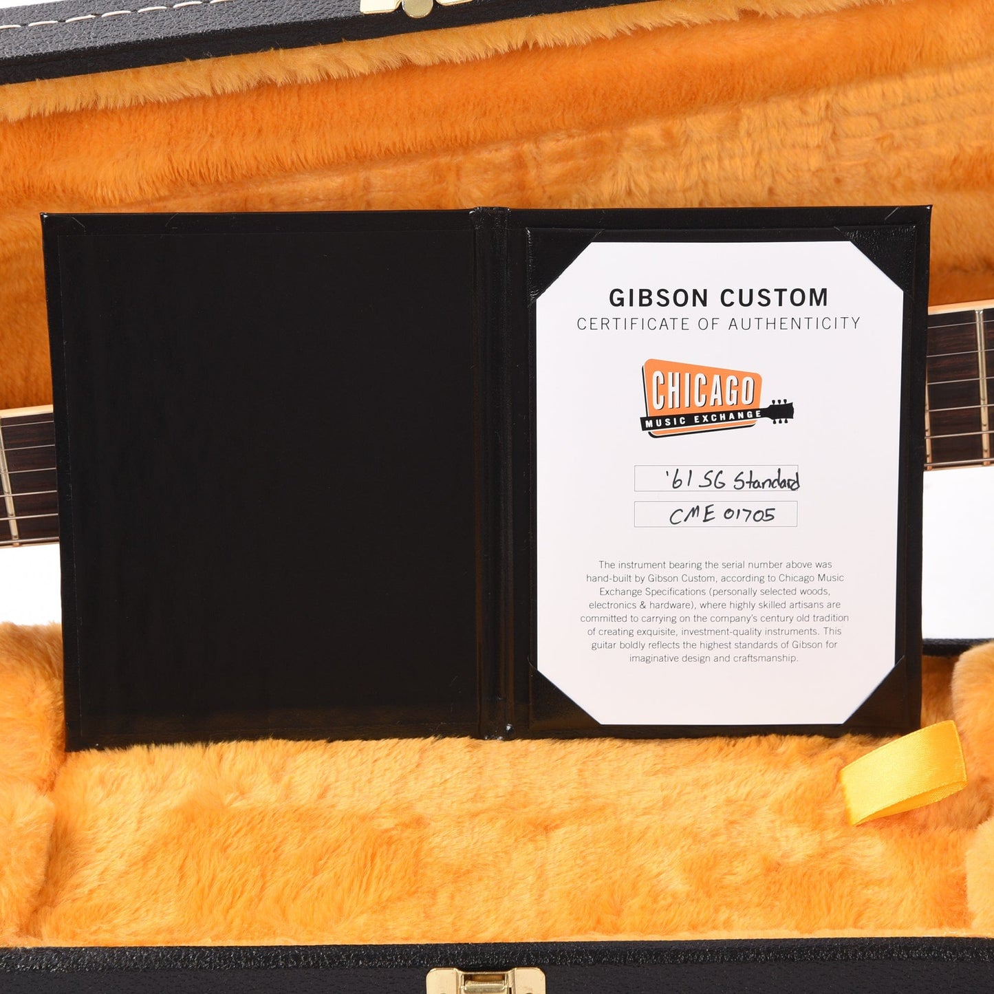 Gibson Custom Shop 1961 Les Paul SG Standard "CME Spec" VOS Antique Cherry Red Electric Guitars / Solid Body