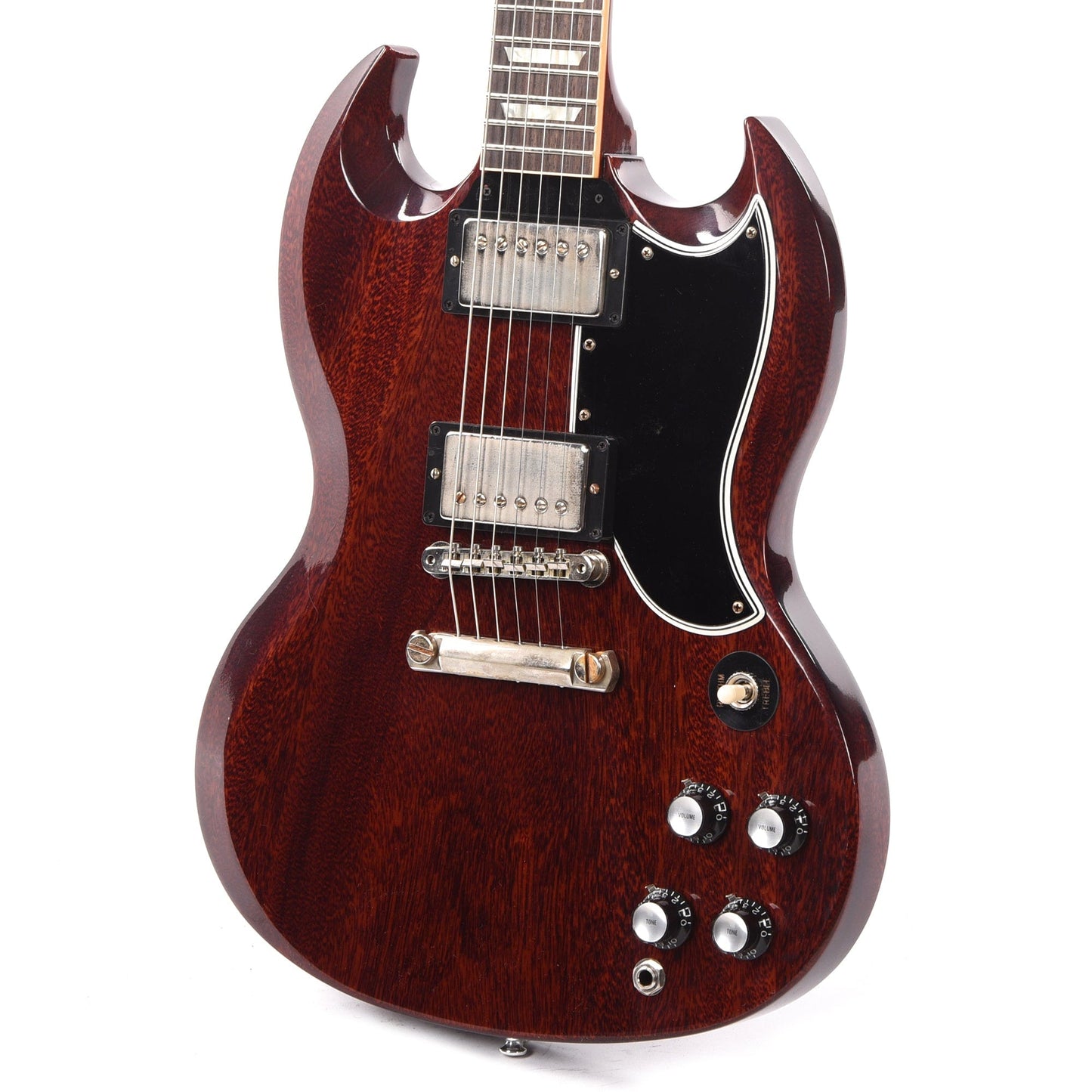 Gibson Custom Shop 1961 Les Paul SG Standard "CME Spec" VOS Antique Cherry Red w/Stop Bar & Grovers Electric Guitars / Solid Body