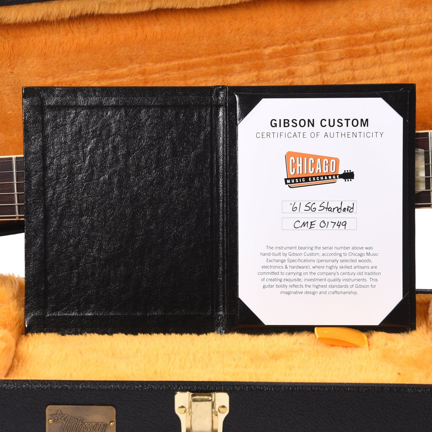 Gibson Custom Shop 1961 Les Paul SG Standard "CME Spec" VOS Antique Cherry Red w/Stop Bar Electric Guitars / Solid Body