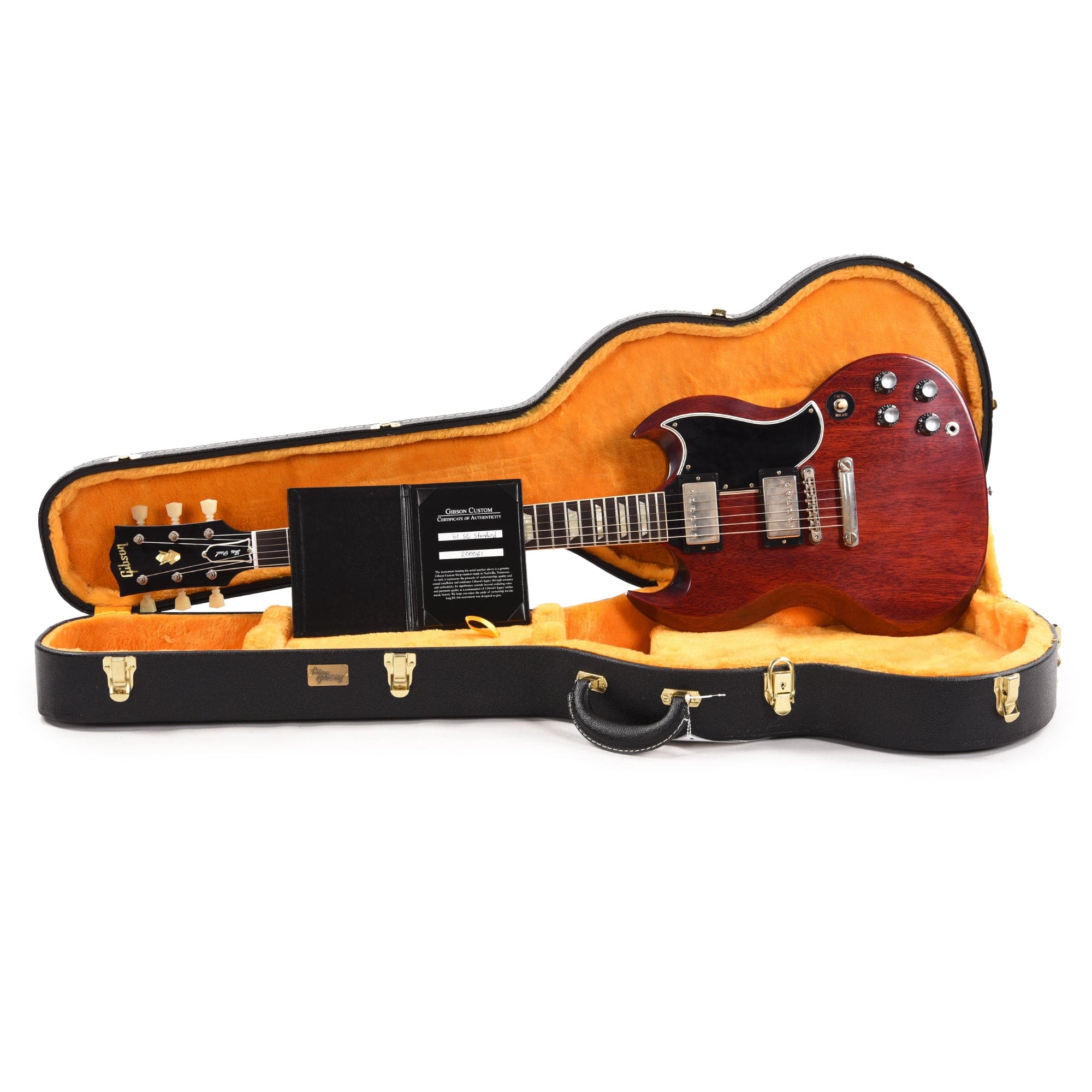 Gibson Custom Shop 1961 Les Paul SG Standard Reissue Cherry Red VOS Electric Guitars / Solid Body
