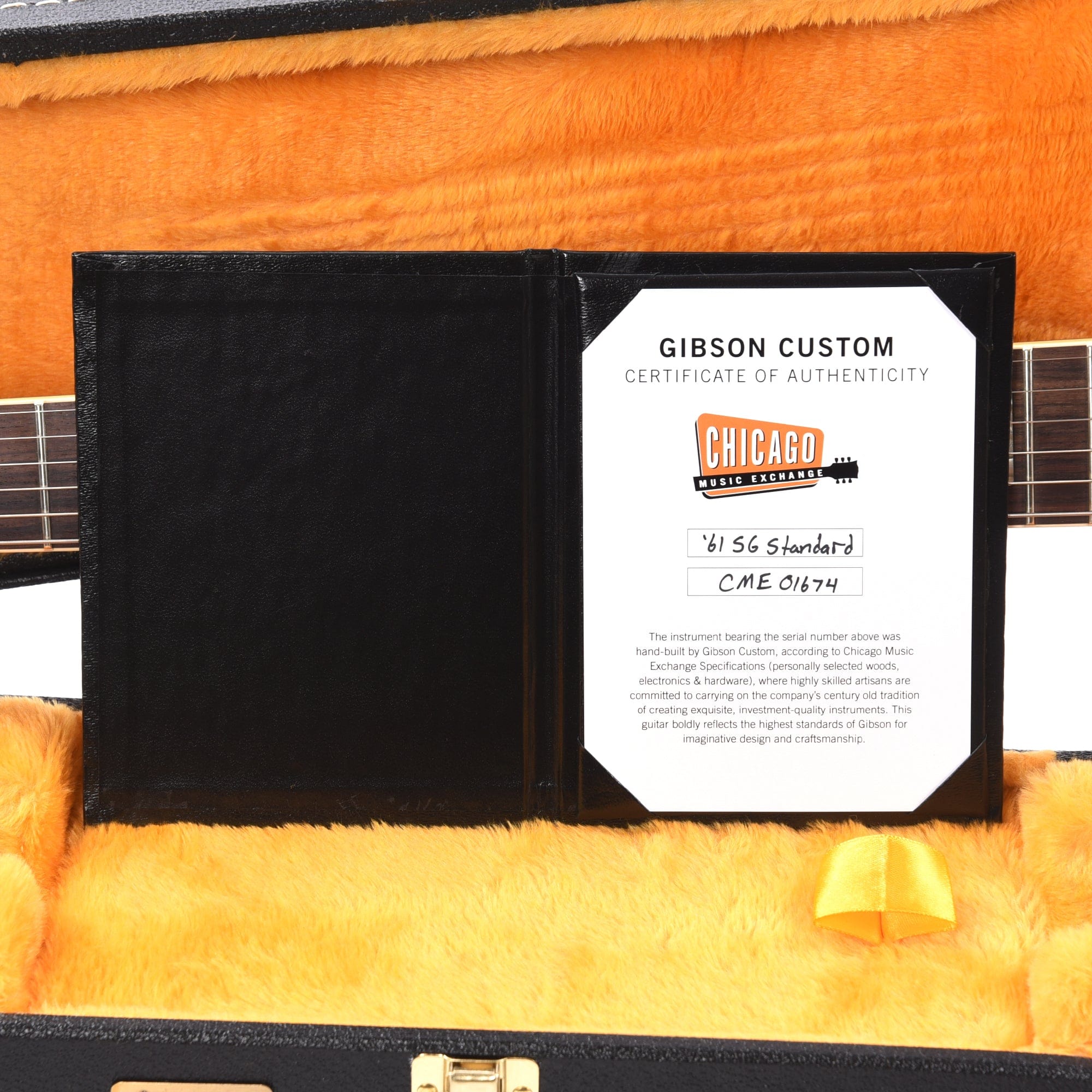 Gibson Custom Shop 1961 SG Standard Reissue 