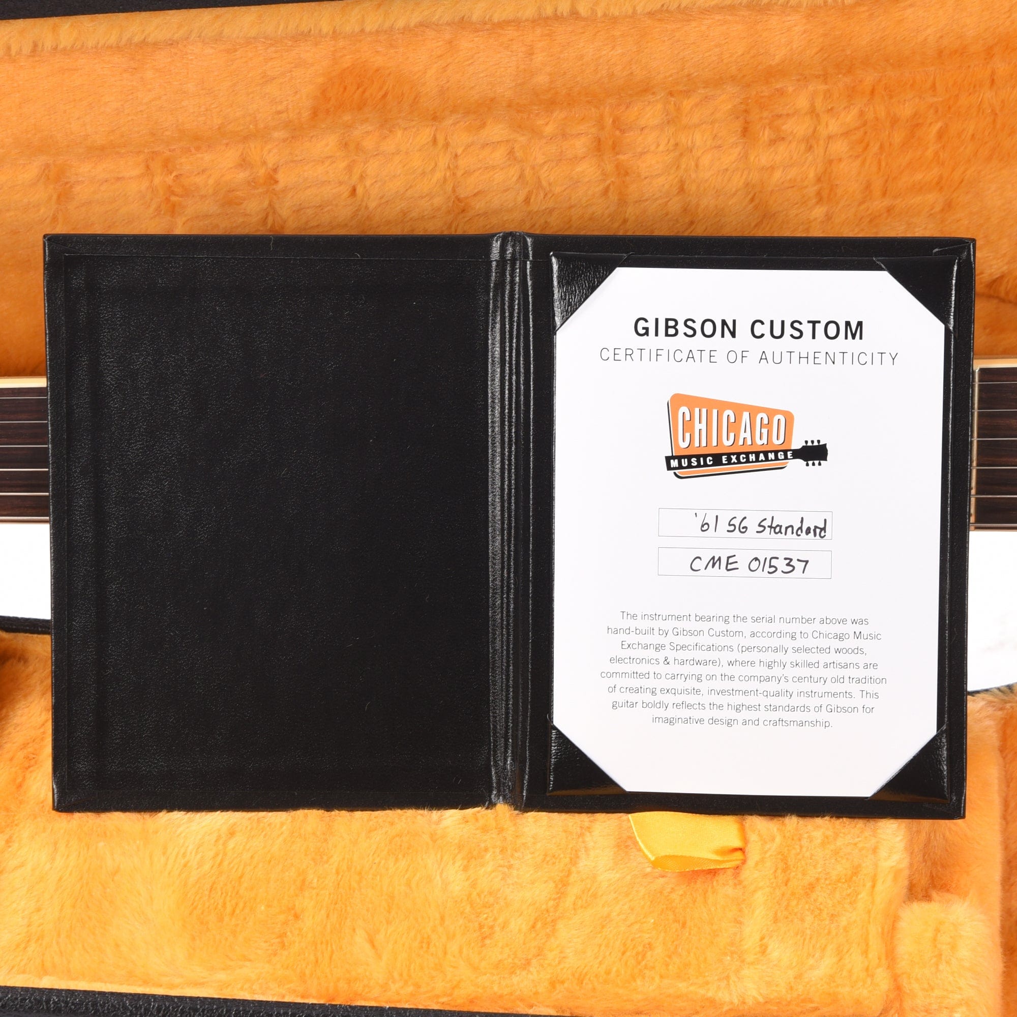 Gibson Custom Shop 1961 SG Standard Reissue 