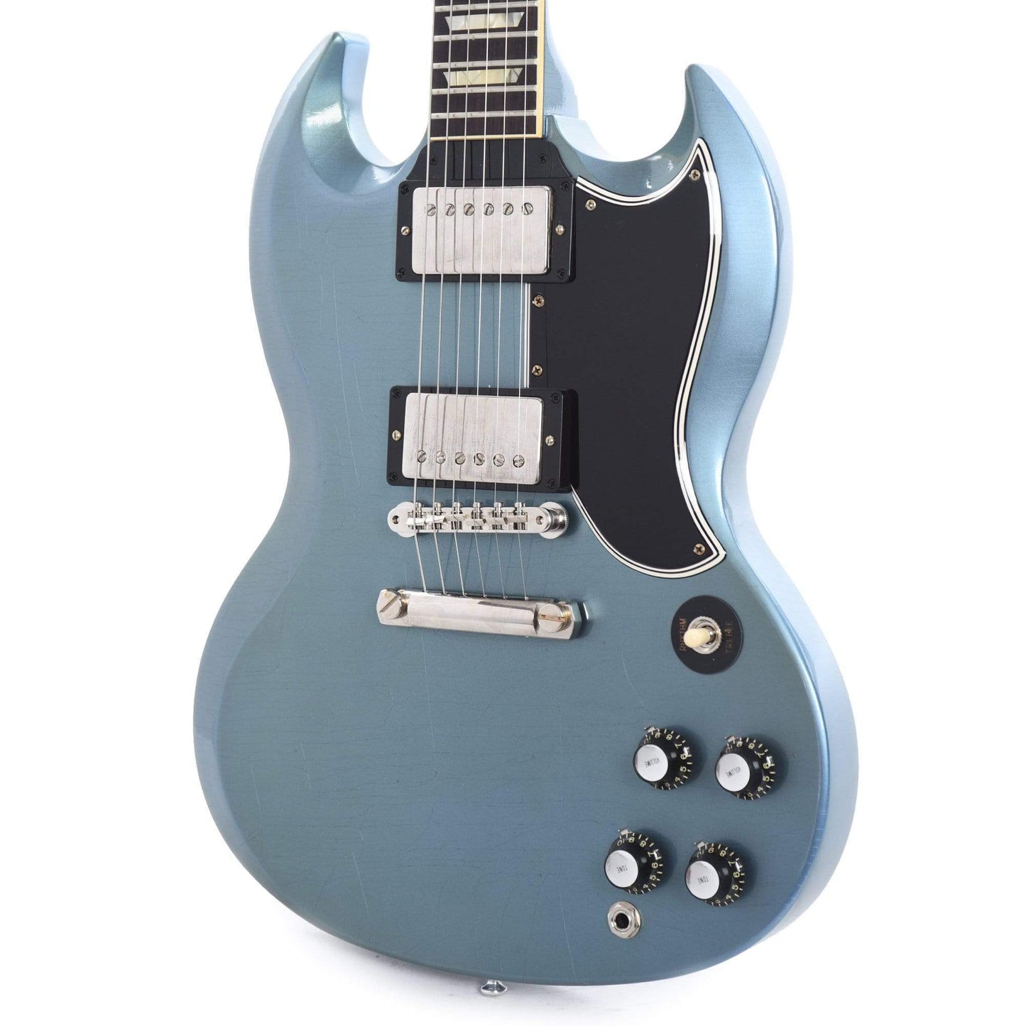 Gibson Custom Shop 1961 SG Standard Reissue "CME Spec" Heavy Antique Pelham Blue Murphy Lab Ultra Light Aged Electric Guitars / Solid Body
