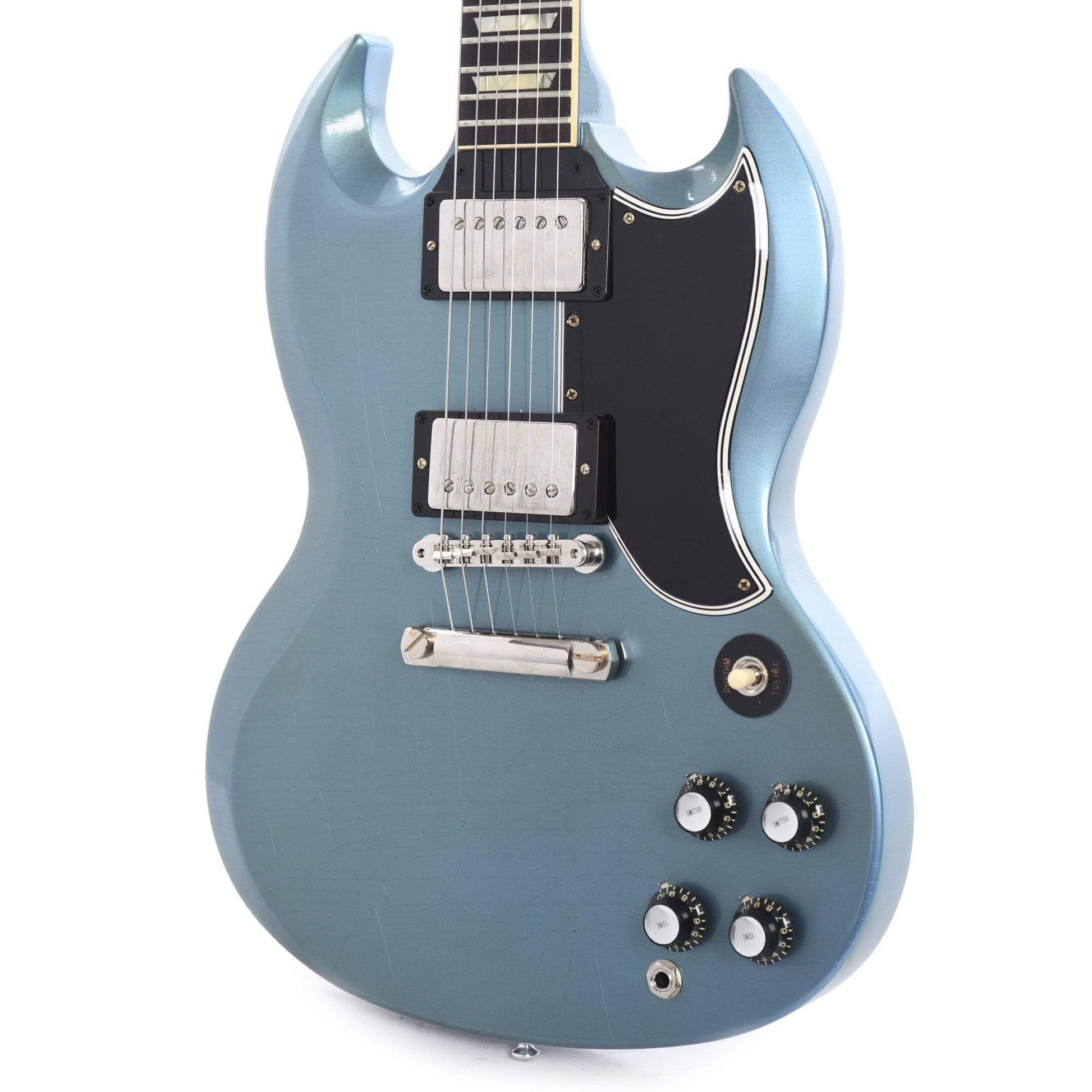 Gibson Custom Shop 1961 SG Standard Reissue "CME Spec" Heavy Antique Pelham Blue Murphy Lab Ultra Light Aged Electric Guitars / Solid Body