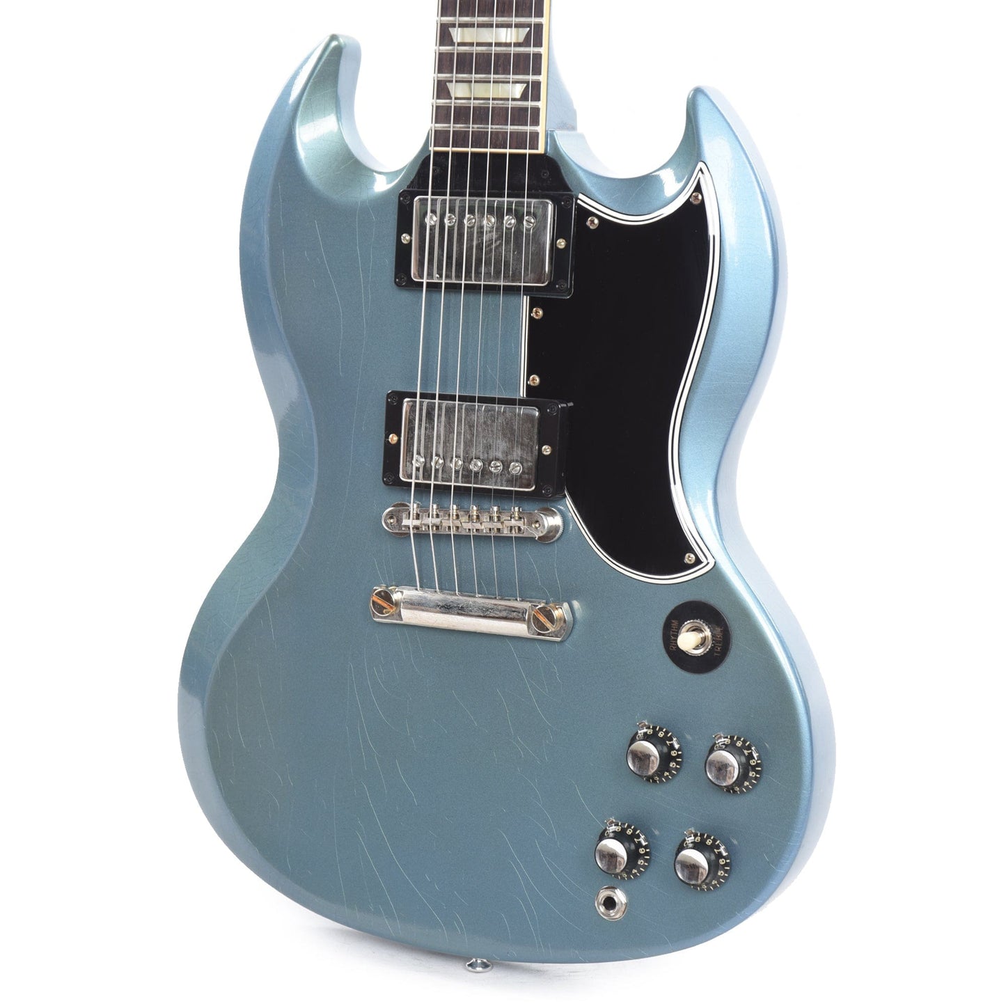 Gibson Custom Shop 1961 SG Standard Reissue "CME Spec" Heavy Antique Pelham Blue Murphy Lab Ultra Light Aged Electric Guitars / Solid Body