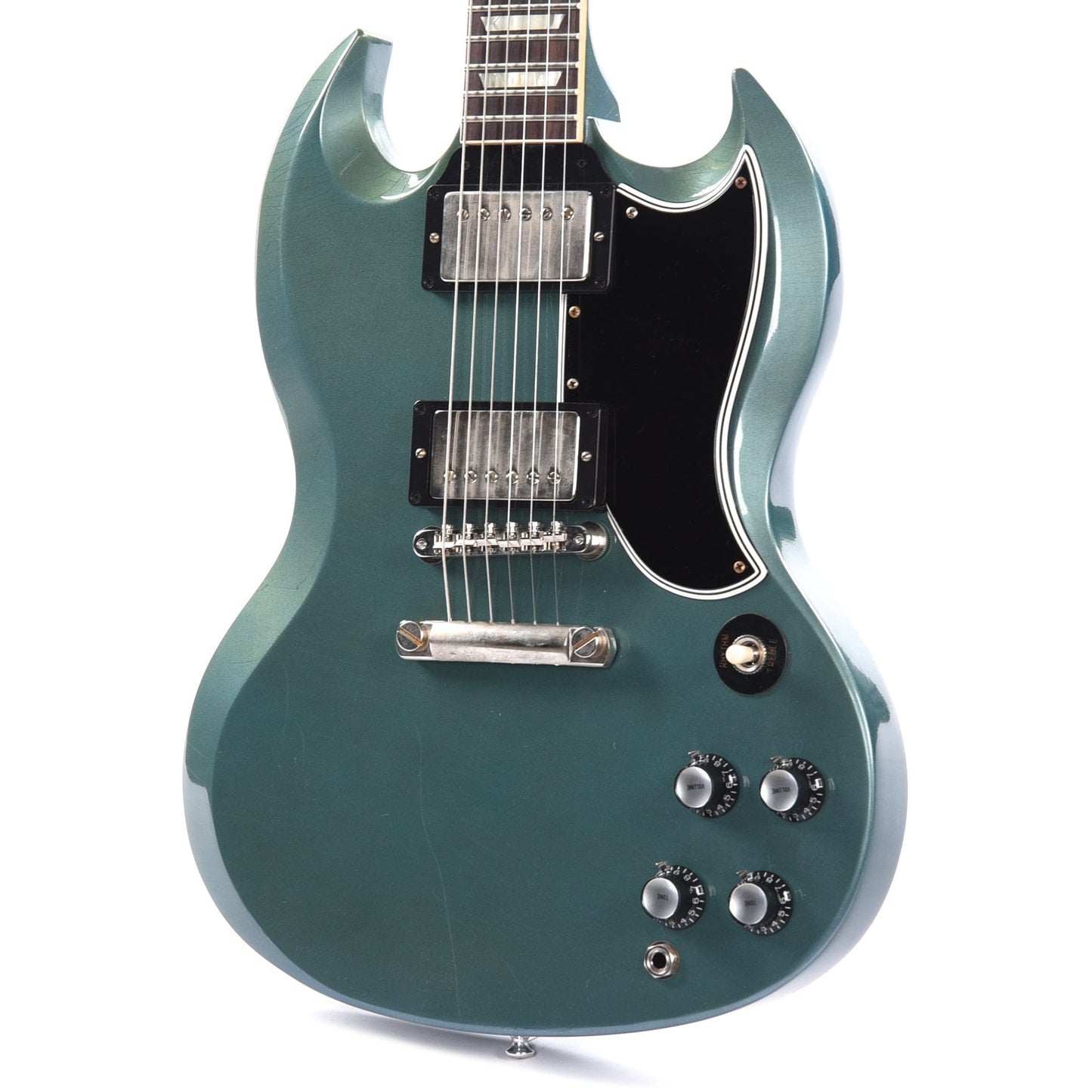 Gibson Custom Shop 1961 SG Standard Reissue "CME Spec" Heavy Antique Pelham Blue Murphy Lab Ultra Light Aged Electric Guitars / Solid Body