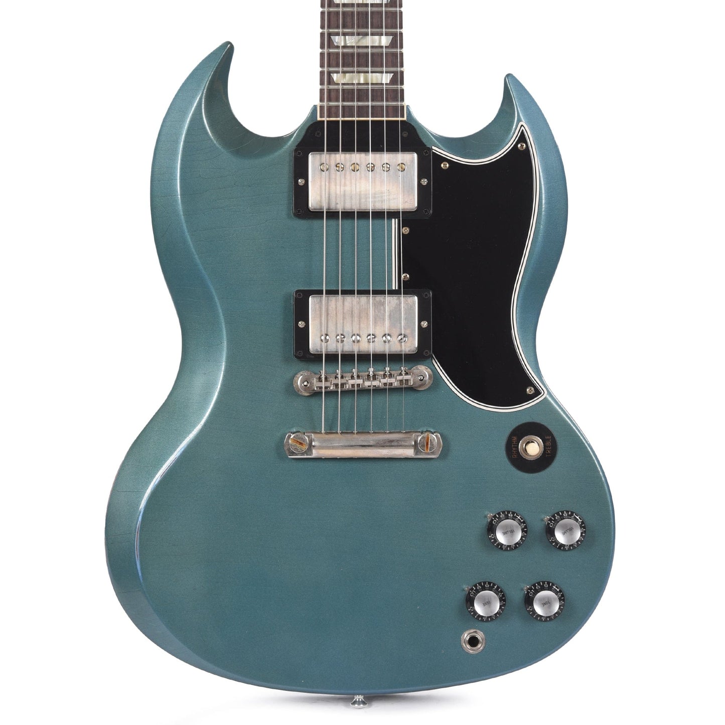 Gibson Custom Shop 1961 SG Standard Reissue "CME Spec" Heavy Antique Pelham Blue Murphy Lab Ultra Light Aged Electric Guitars / Solid Body