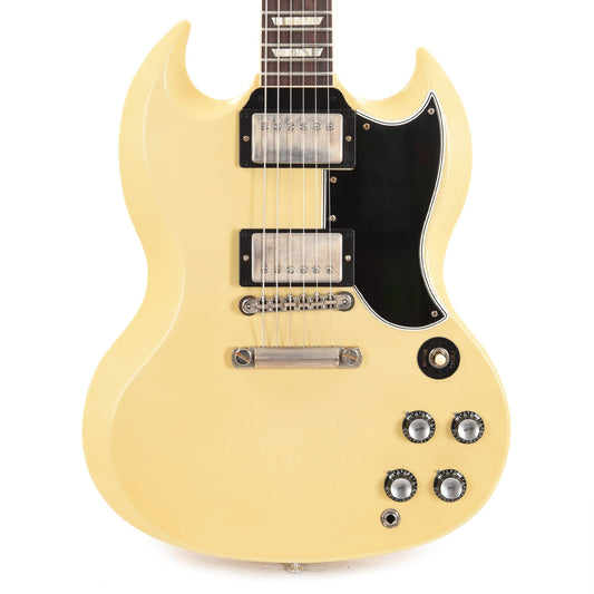 Gibson Custom Shop 1961 SG Standard Reissue "CME Spec" Heavy Antique Polaris White Murphy Lab Ultra Light Aged Electric Guitars / Solid Body
