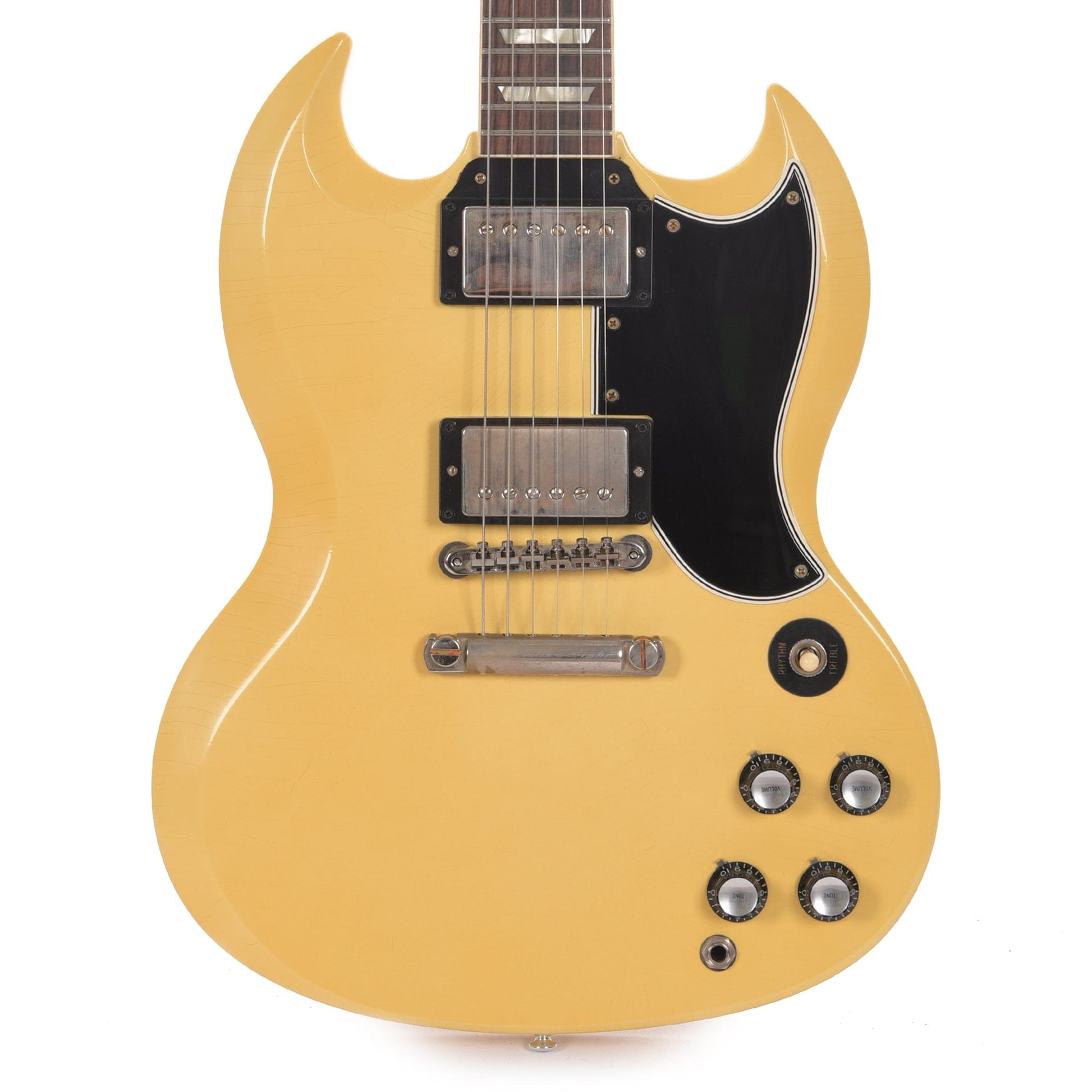 Gibson Custom Shop 1961 SG Standard Reissue "CME Spec" Heavy Antique Polaris White Murphy Lab Ultra Light Aged Electric Guitars / Solid Body