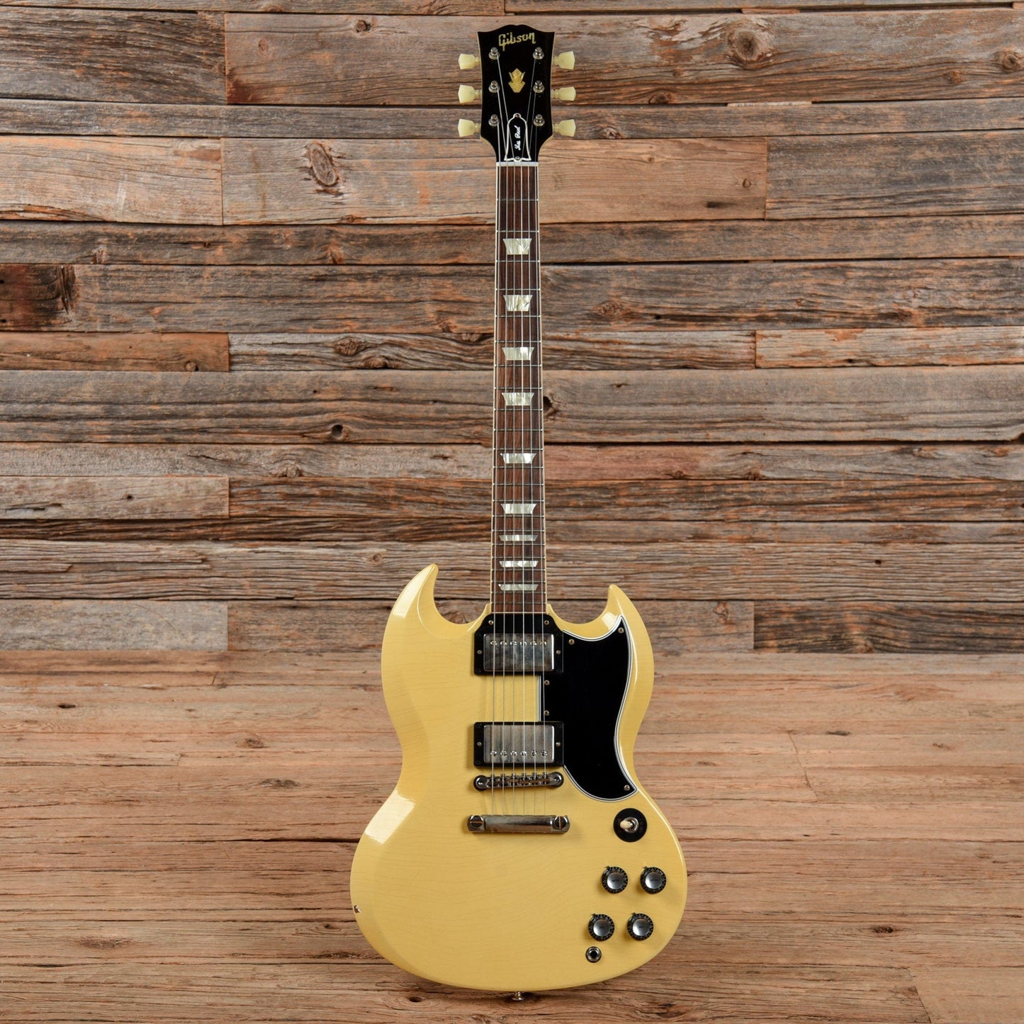 Gibson Custom Shop 1961 SG Standard Reissue "CME Spec" Heavy Antique Polaris White Murphy Lab Ultra Light Aged Electric Guitars / Solid Body