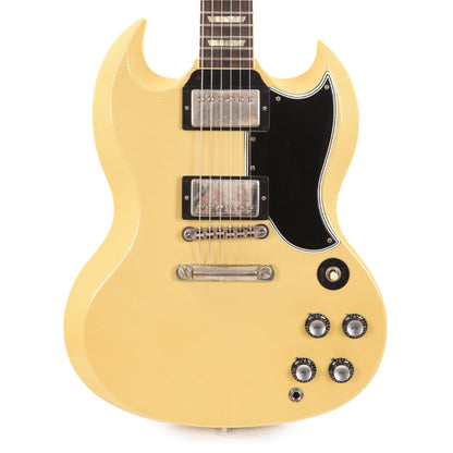 Gibson Custom Shop 1961 SG Standard Reissue "CME Spec" Heavy Antique Polaris White Murphy Lab Ultra Light Aged Electric Guitars / Solid Body