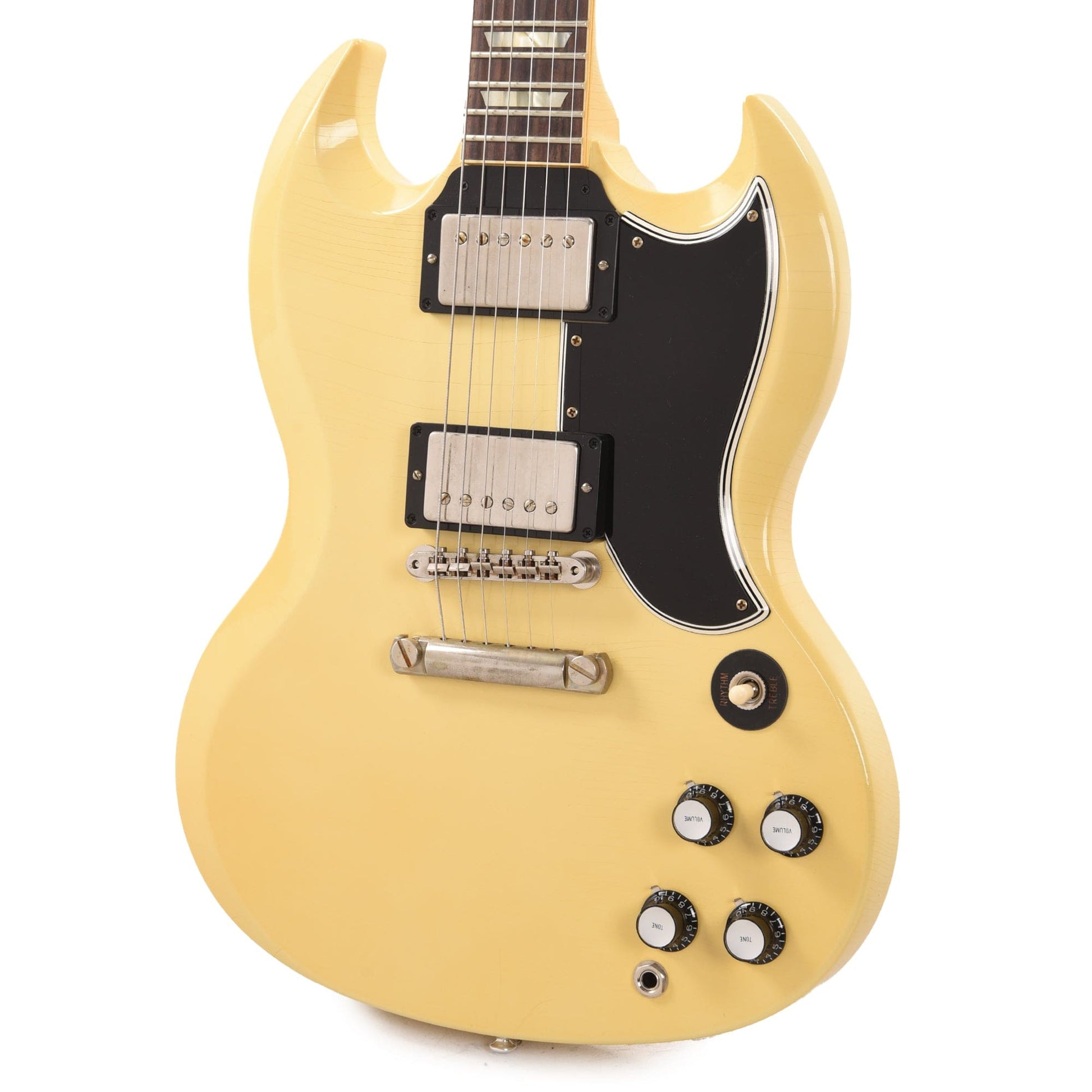 Gibson Custom Shop 1961 SG Standard Reissue "CME Spec" Heavy Antique Polaris White Murphy Lab Ultra Light Aged Electric Guitars / Solid Body