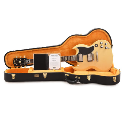 Gibson Custom Shop 1961 SG Standard Reissue "CME Spec" Heavy Antique Polaris White Murphy Lab Ultra Light Aged Electric Guitars / Solid Body