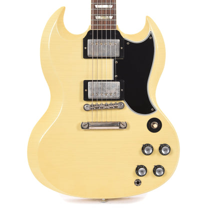 Gibson Custom Shop 1961 SG Standard Reissue "CME Spec" Heavy Antique Polaris White Murphy Lab Ultra Light Aged Electric Guitars / Solid Body