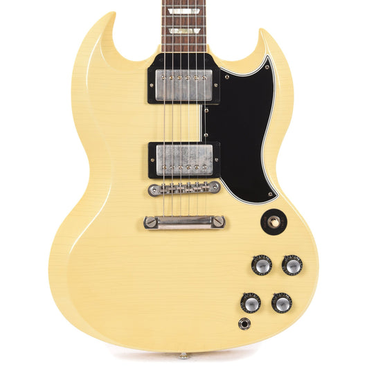 Gibson Custom Shop 1961 SG Standard Reissue "CME Spec" Heavy Antique Polaris White Murphy Lab Ultra Light Aged Electric Guitars / Solid Body
