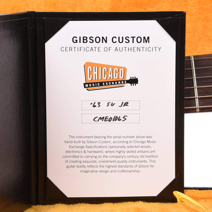 Gibson Custom Shop 1963 SG Junior Reissue "CME Spec" Antique Shell Pink VOS Electric Guitars / Solid Body