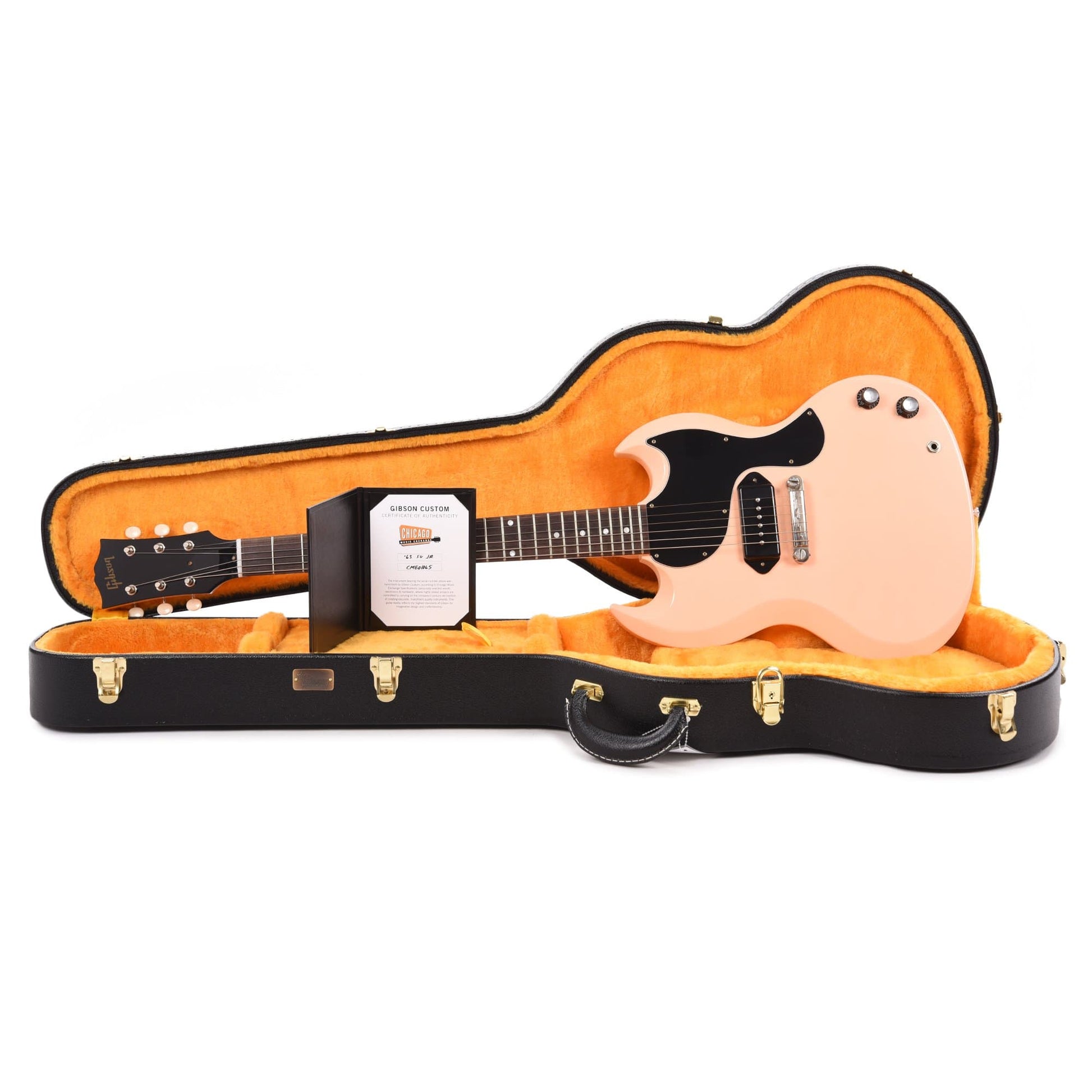 Gibson Custom Shop 1963 SG Junior Reissue "CME Spec" Antique Shell Pink VOS Electric Guitars / Solid Body