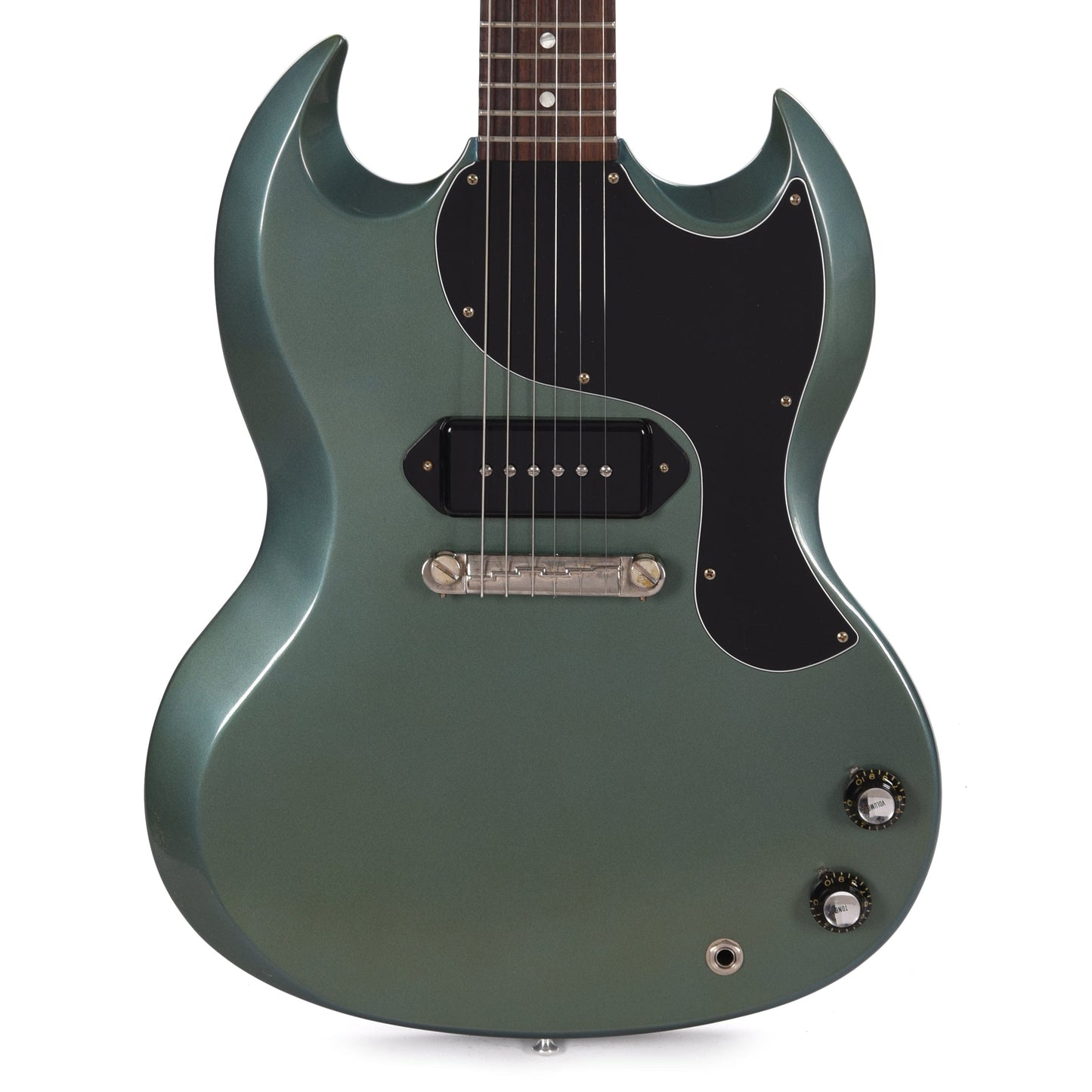 Gibson Custom Shop 1963 SG Junior Reissue "CME Spec" Heavy Antique Pelham Blue VOS Electric Guitars / Solid Body