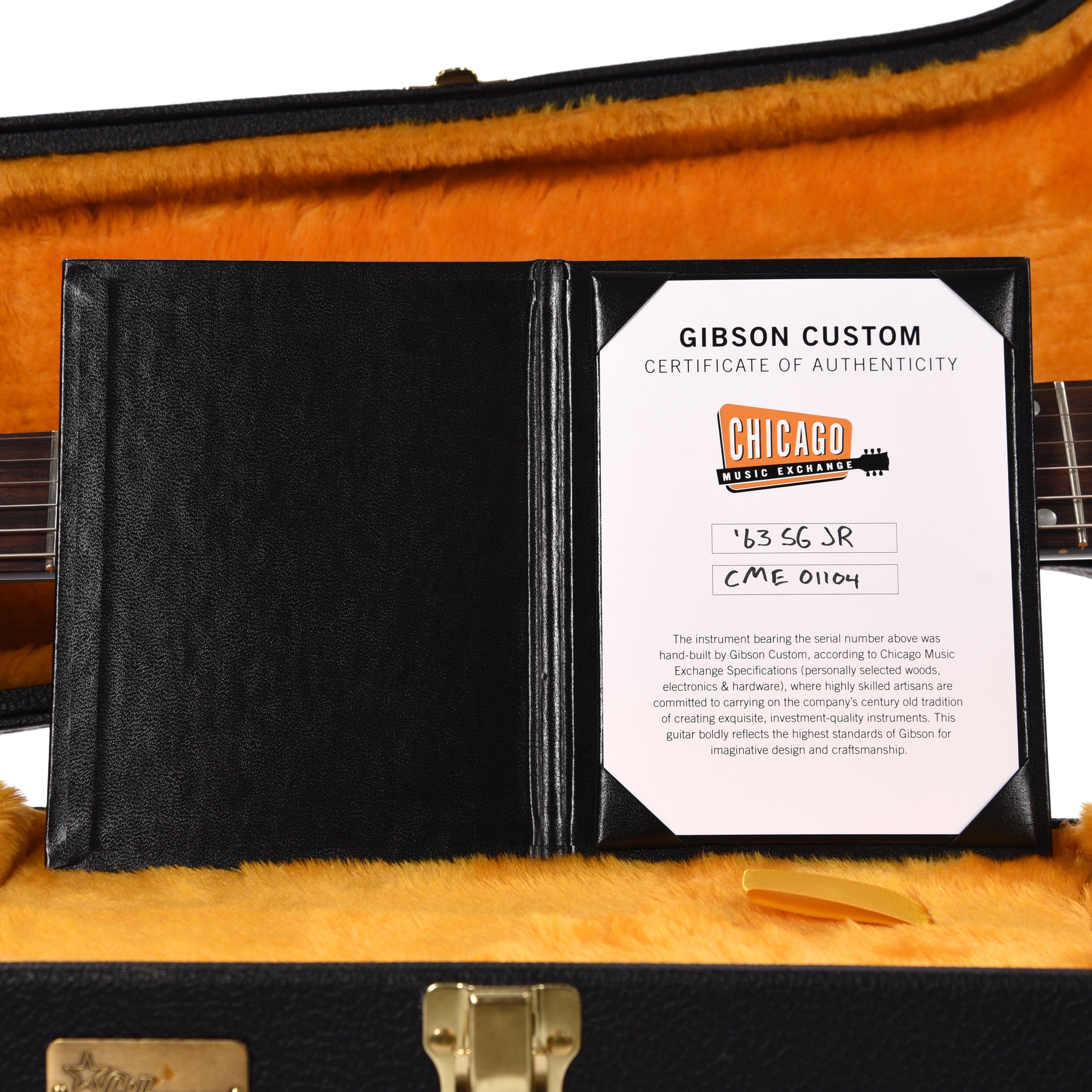 Gibson Custom Shop 1963 SG Junior Reissue 