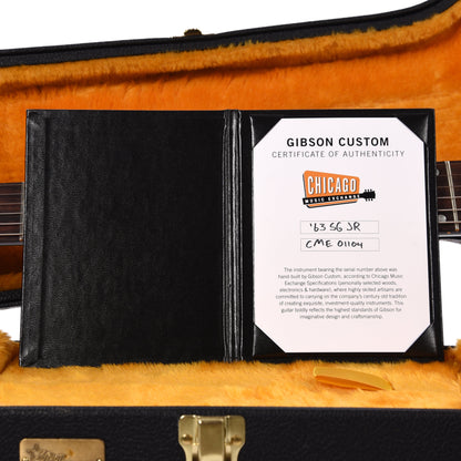 Gibson Custom Shop 1963 SG Junior Reissue "CME Spec" Heavy Antique Pelham Blue VOS Electric Guitars / Solid Body