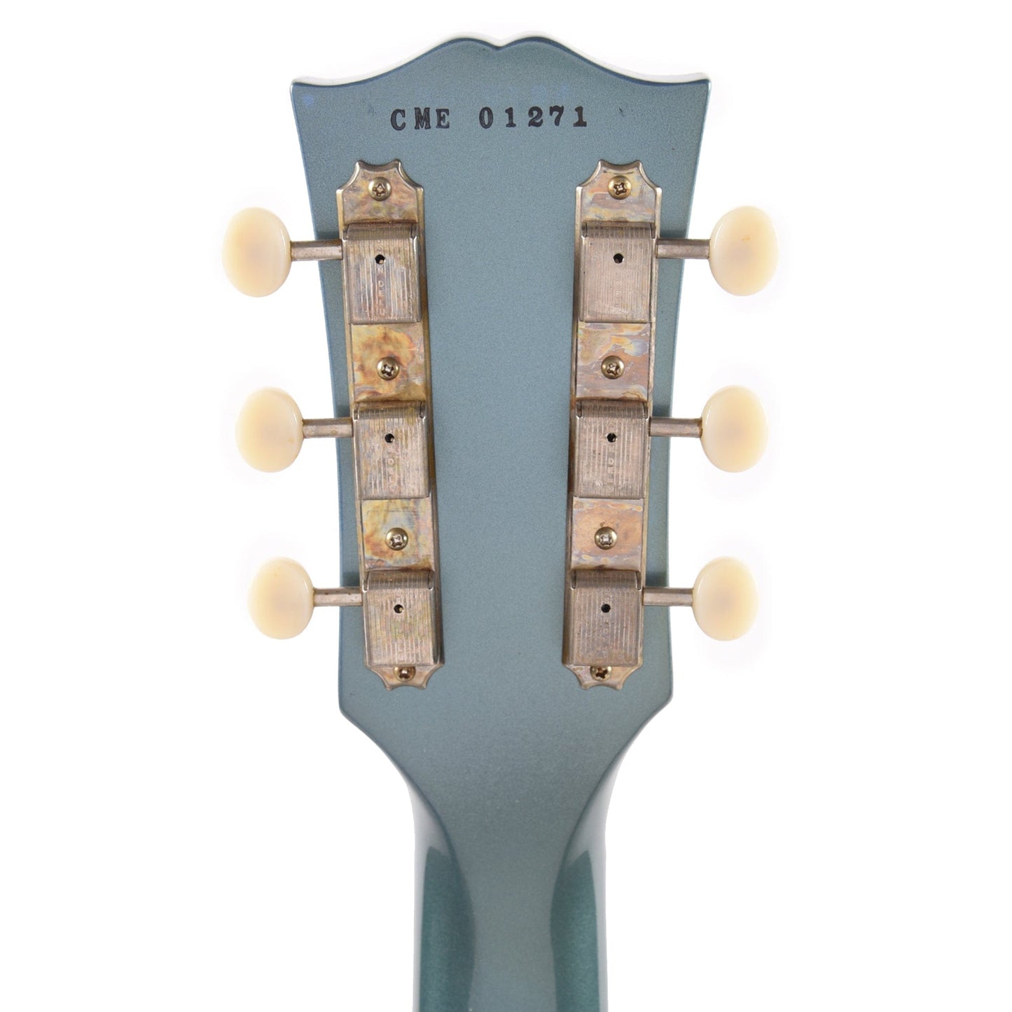 Gibson Custom Shop 1963 SG Junior Reissue "CME Spec" Heavy Antique Pelham Blue VOS Electric Guitars / Solid Body