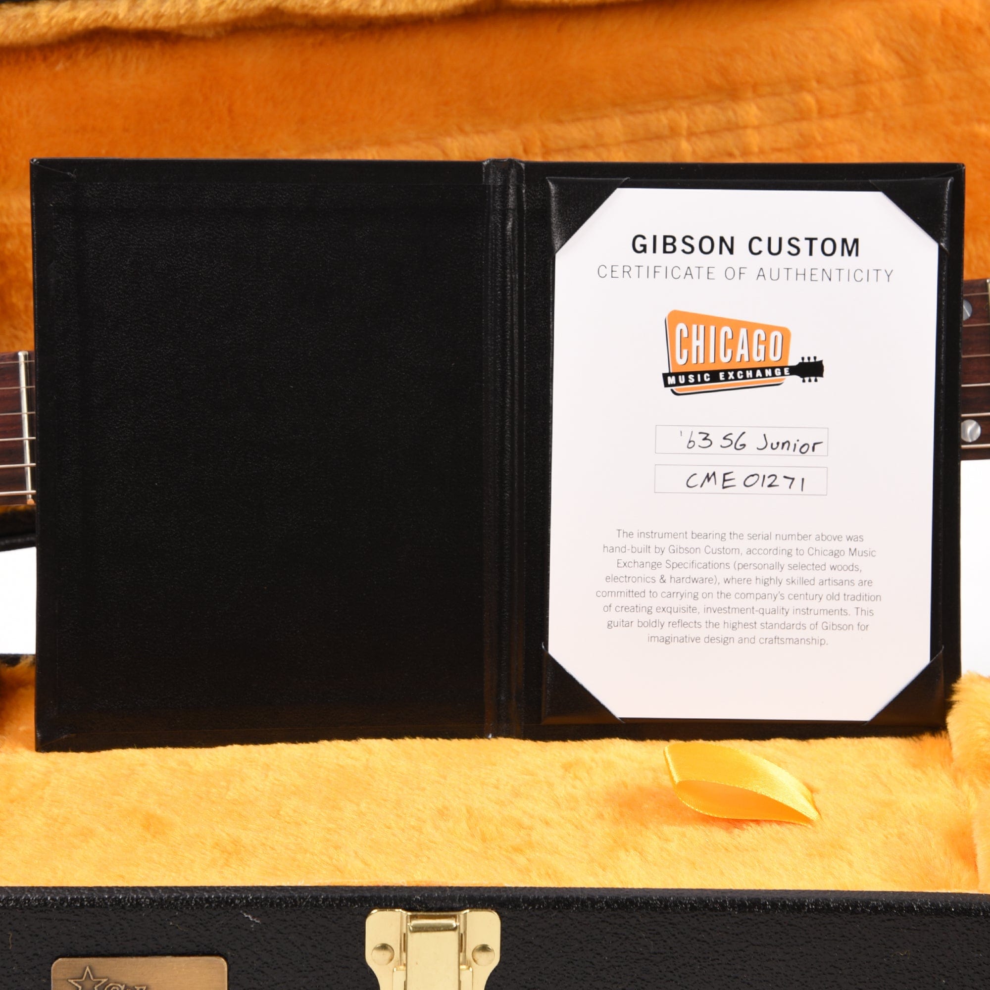 Gibson Custom Shop 1963 SG Junior Reissue 