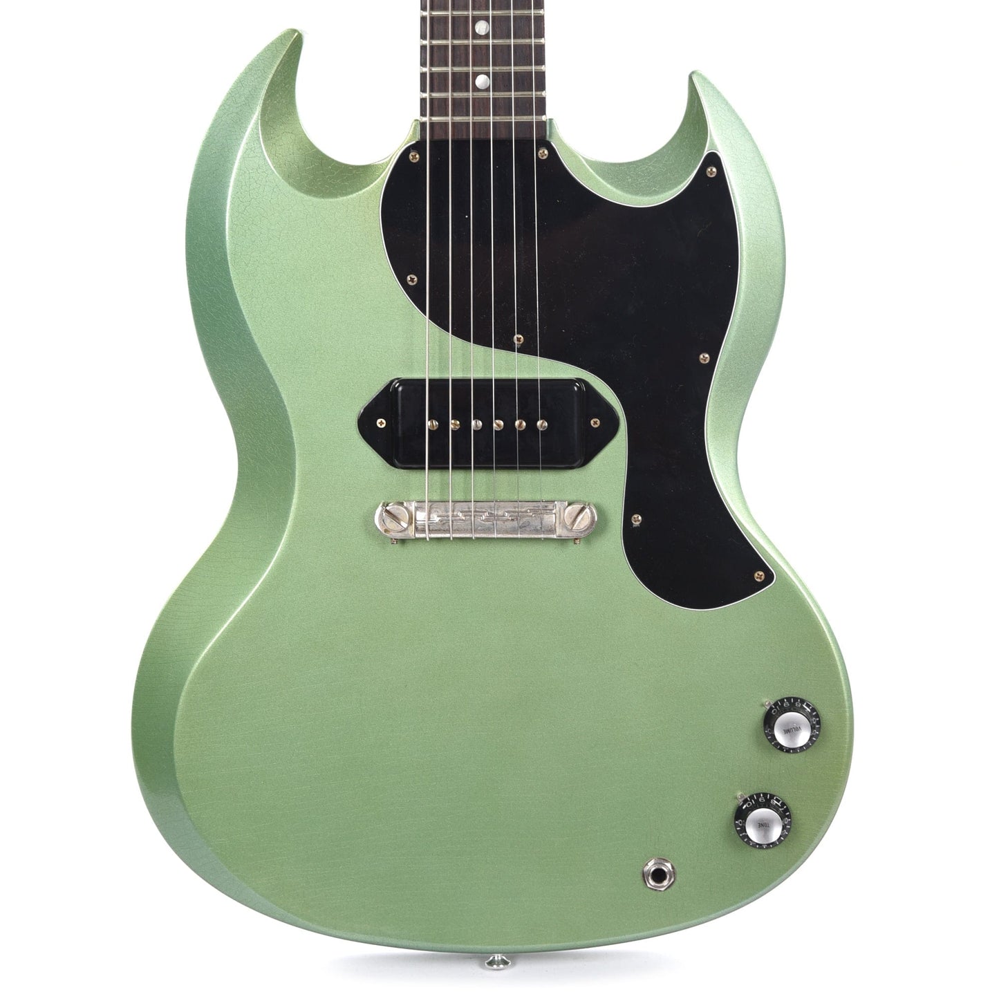 Gibson Custom Shop 1963 SG Junior Reissue Heavy Antique Inverness Green Poly Murphy Lab Ultra Light Aged Electric Guitars / Solid Body