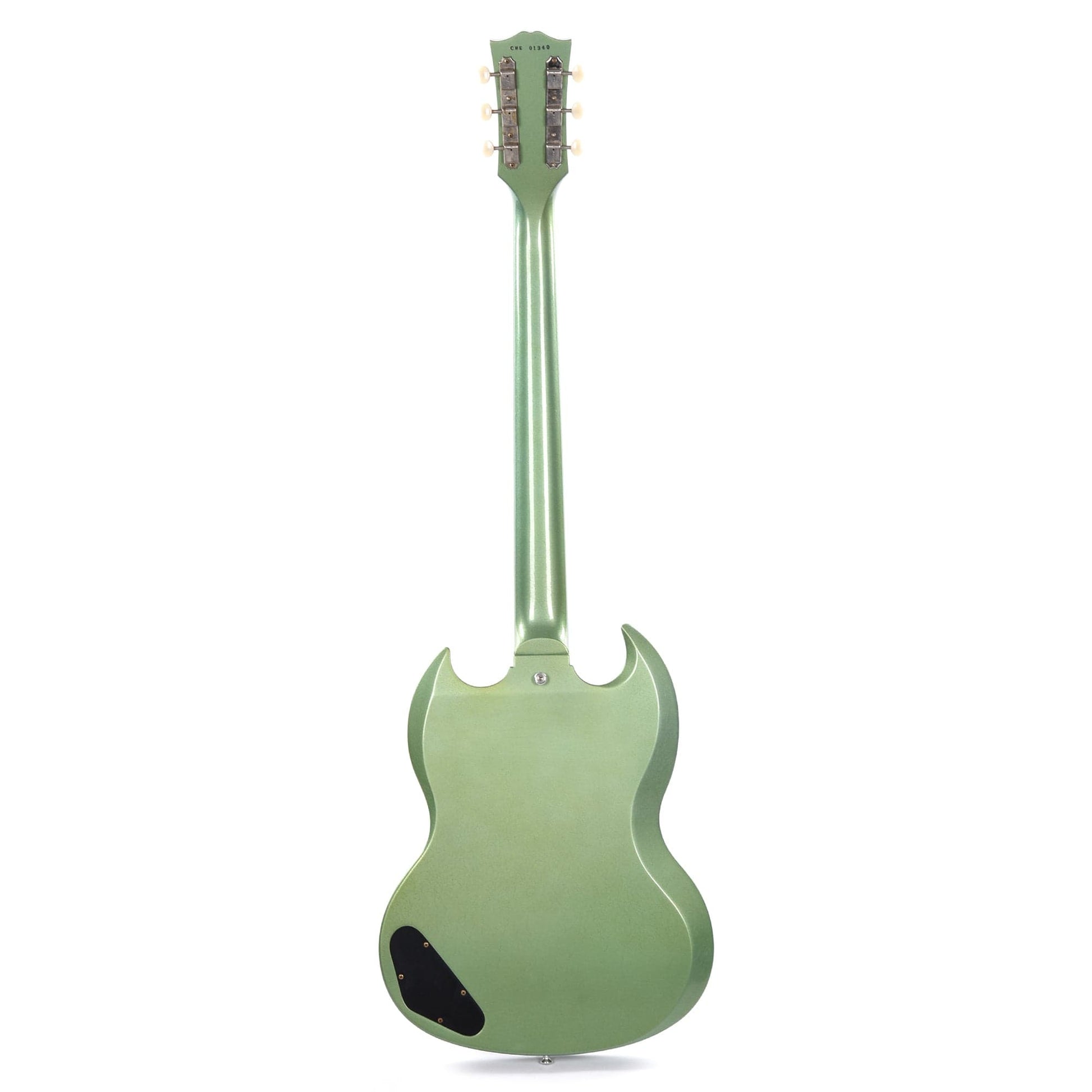 Gibson Custom Shop 1963 SG Junior Reissue Heavy Antique Inverness Green Poly Murphy Lab Ultra Light Aged Electric Guitars / Solid Body