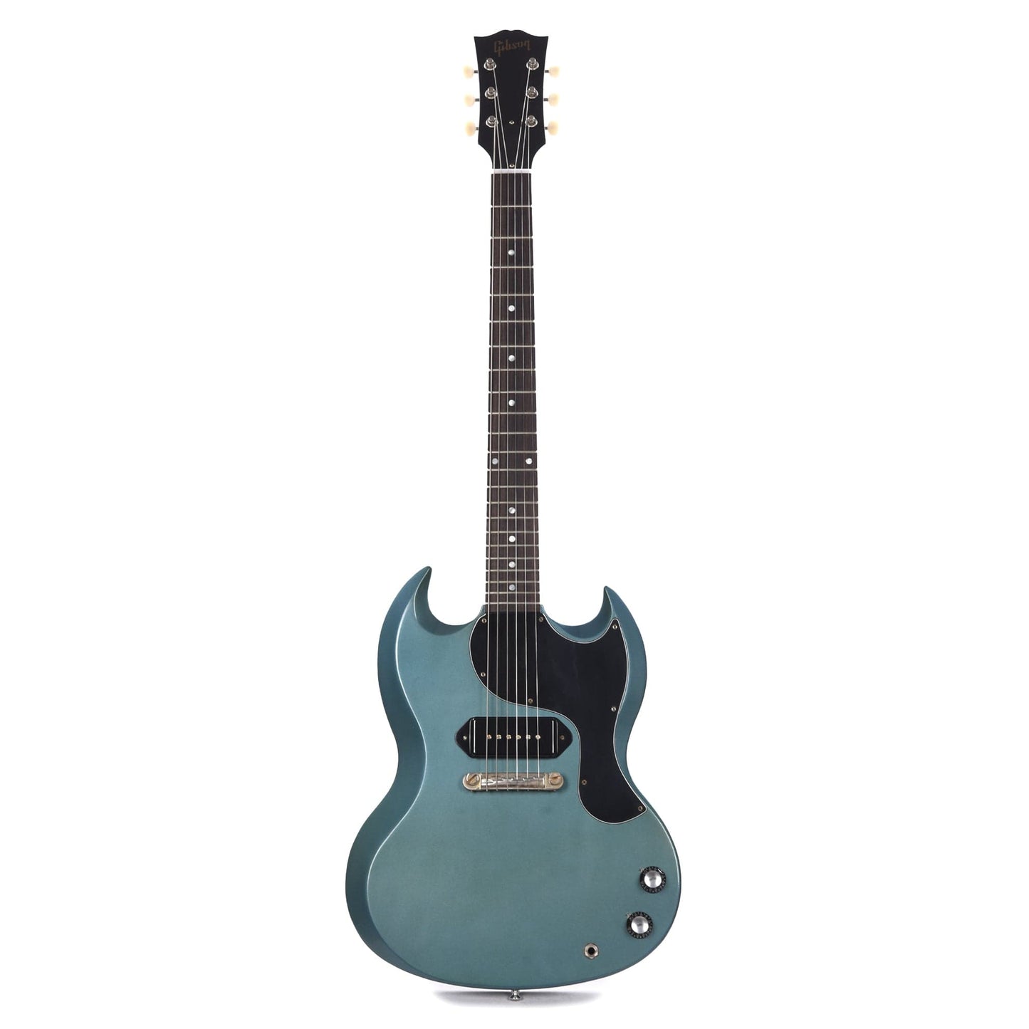 Gibson Custom Shop 1963 SG Junior Reissue Heavy Antique Pelham Blue VOS Electric Guitars / Solid Body
